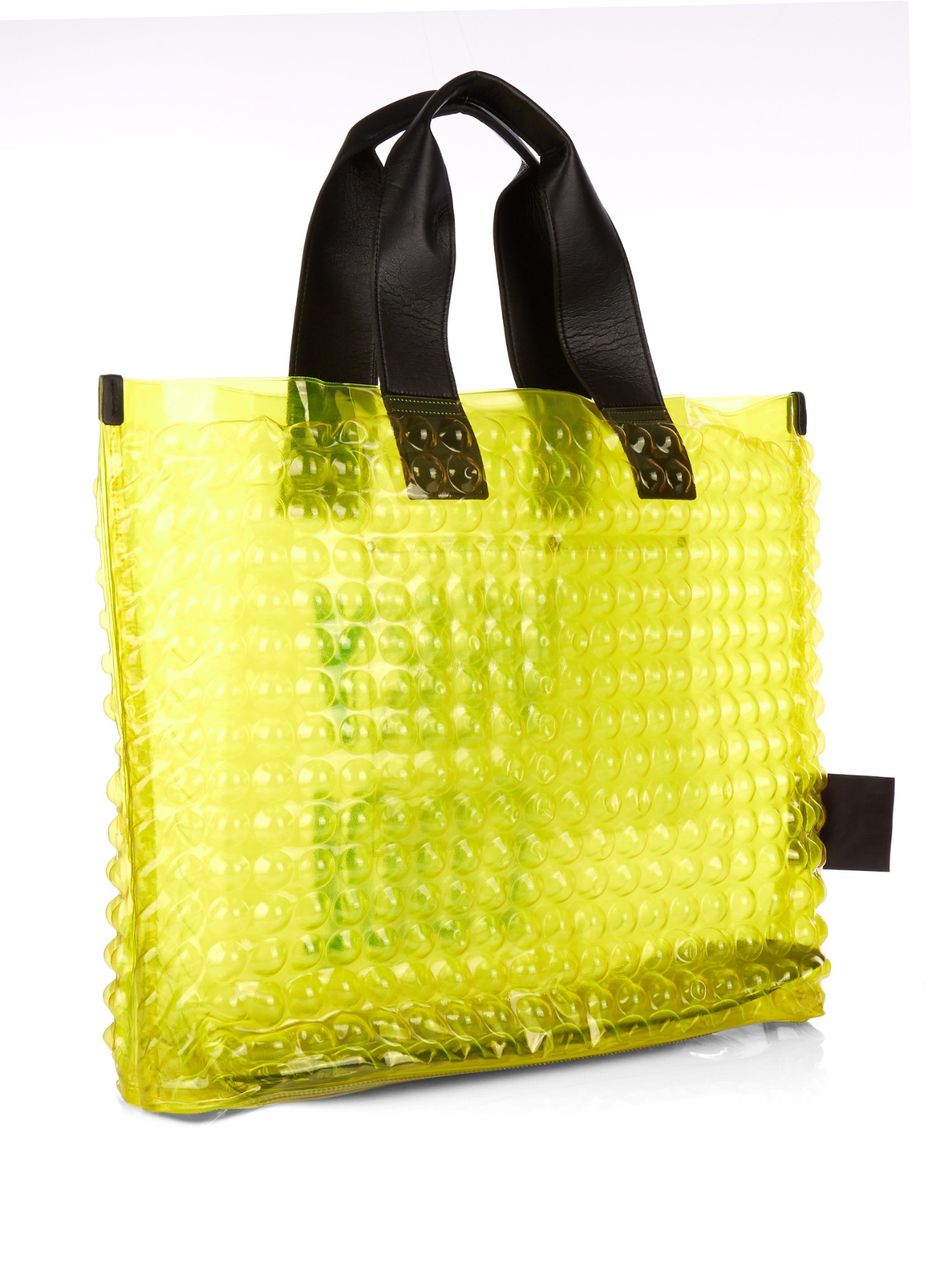 Lyst - Pleats Please Issey Miyake Puchi Puchi Very Cool Bubble Tote in ...