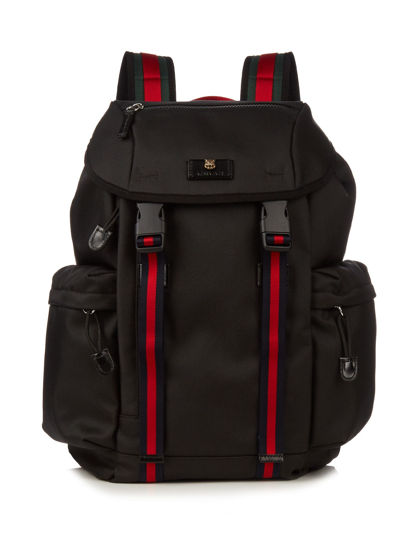 Lyst - Gucci Techno Canvas Backpack in Black for Men