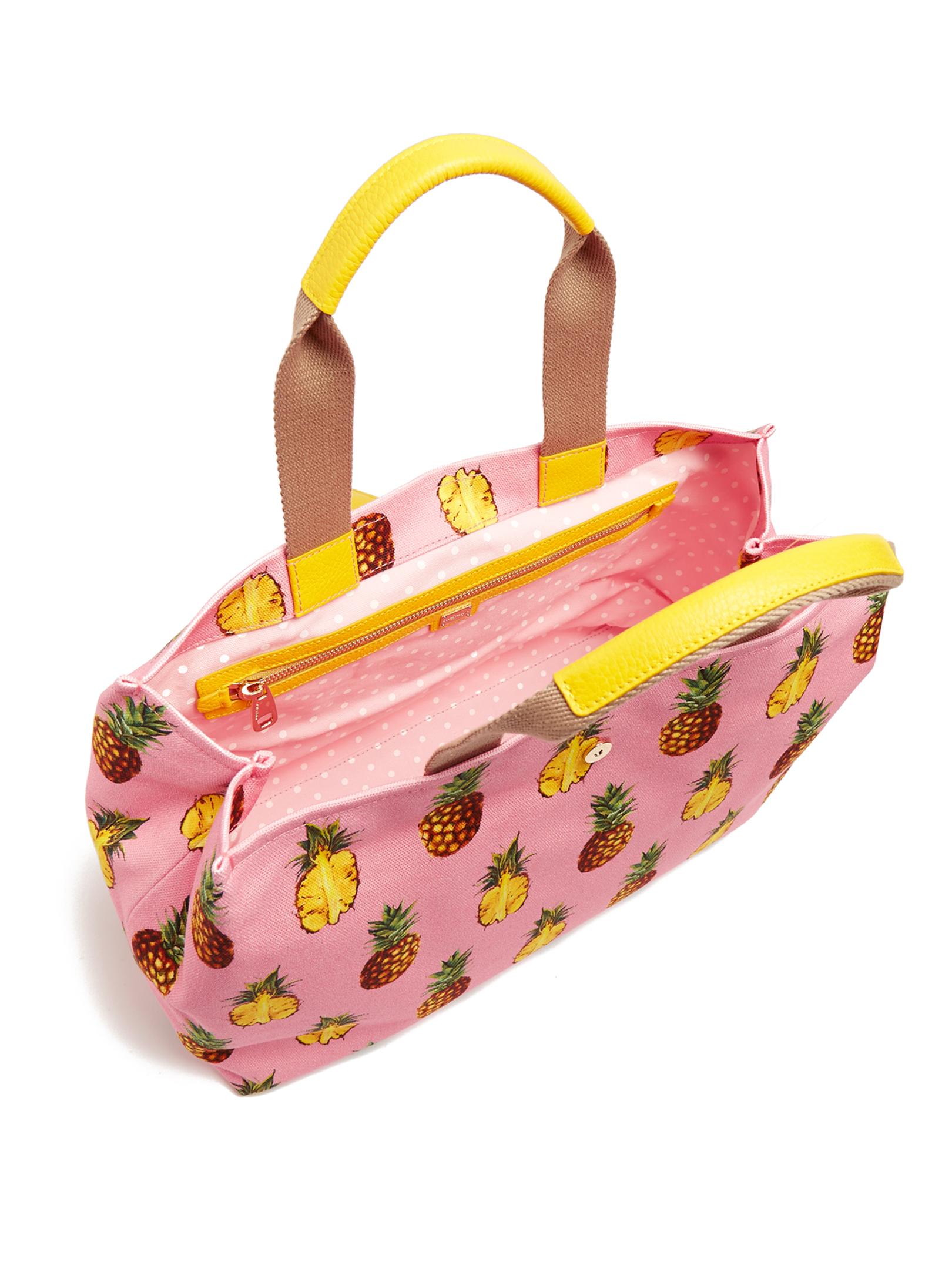 pink pineapple bag