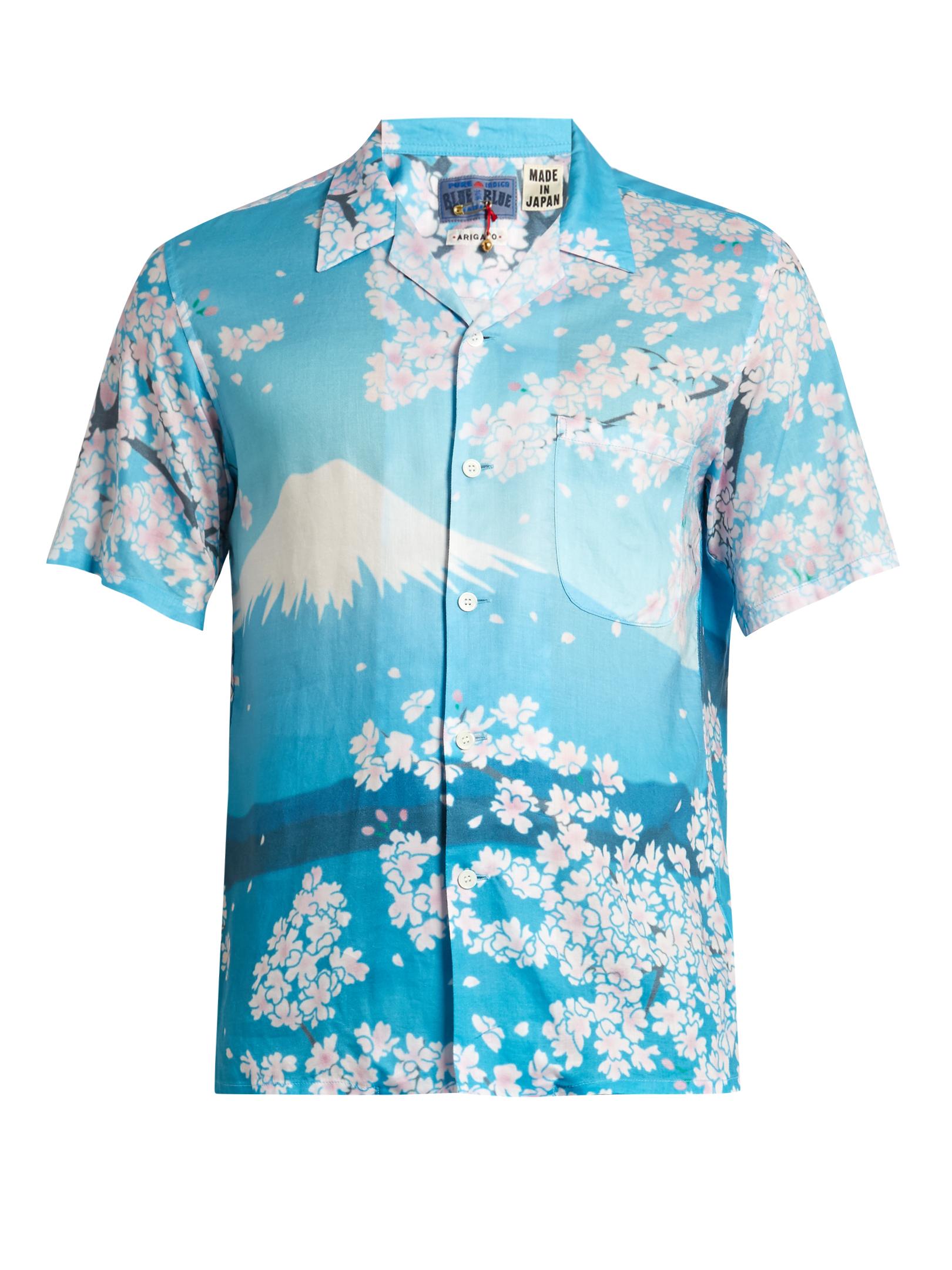 pure blue japan t shirt