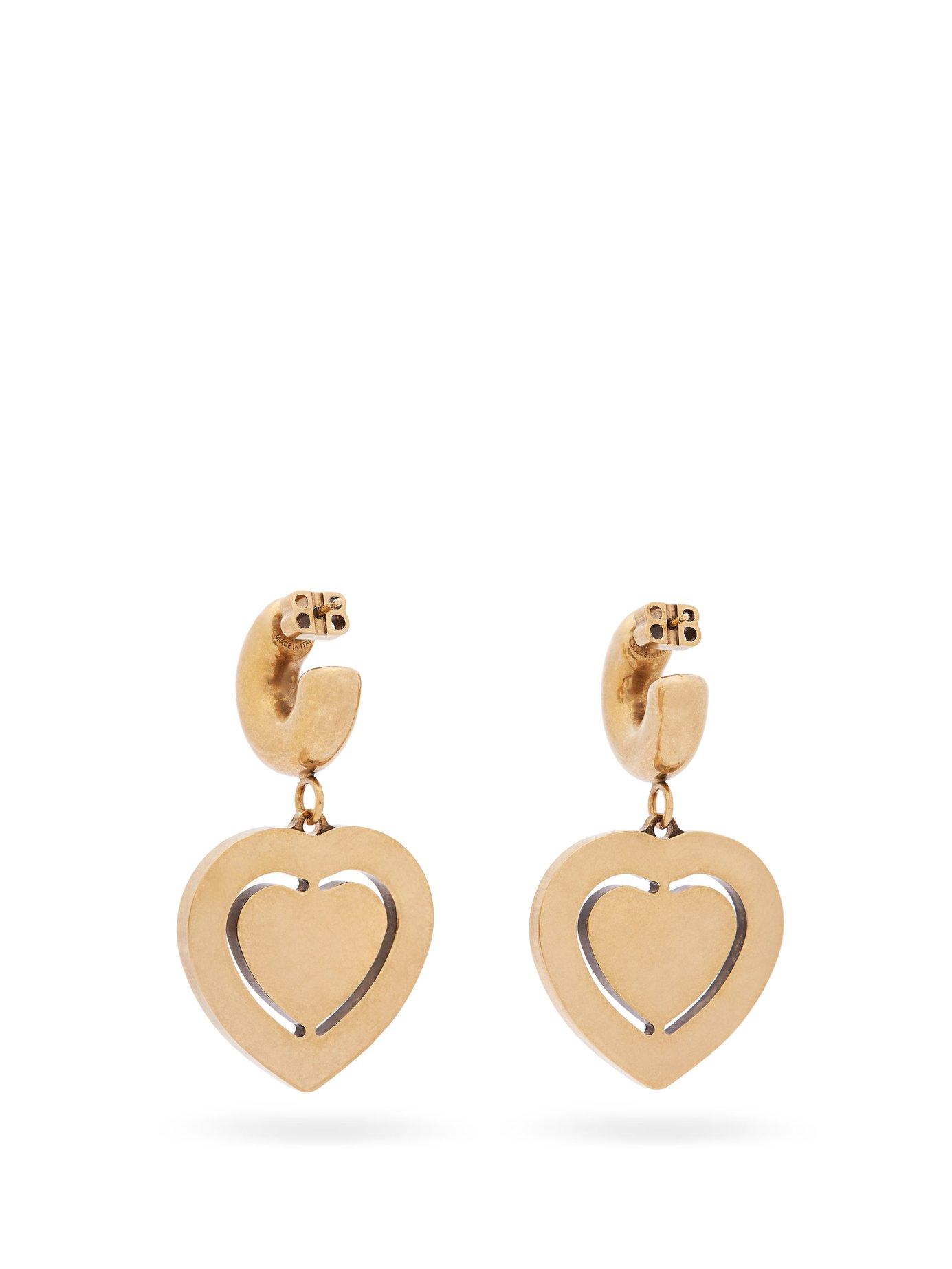 balenciaga earrings bb