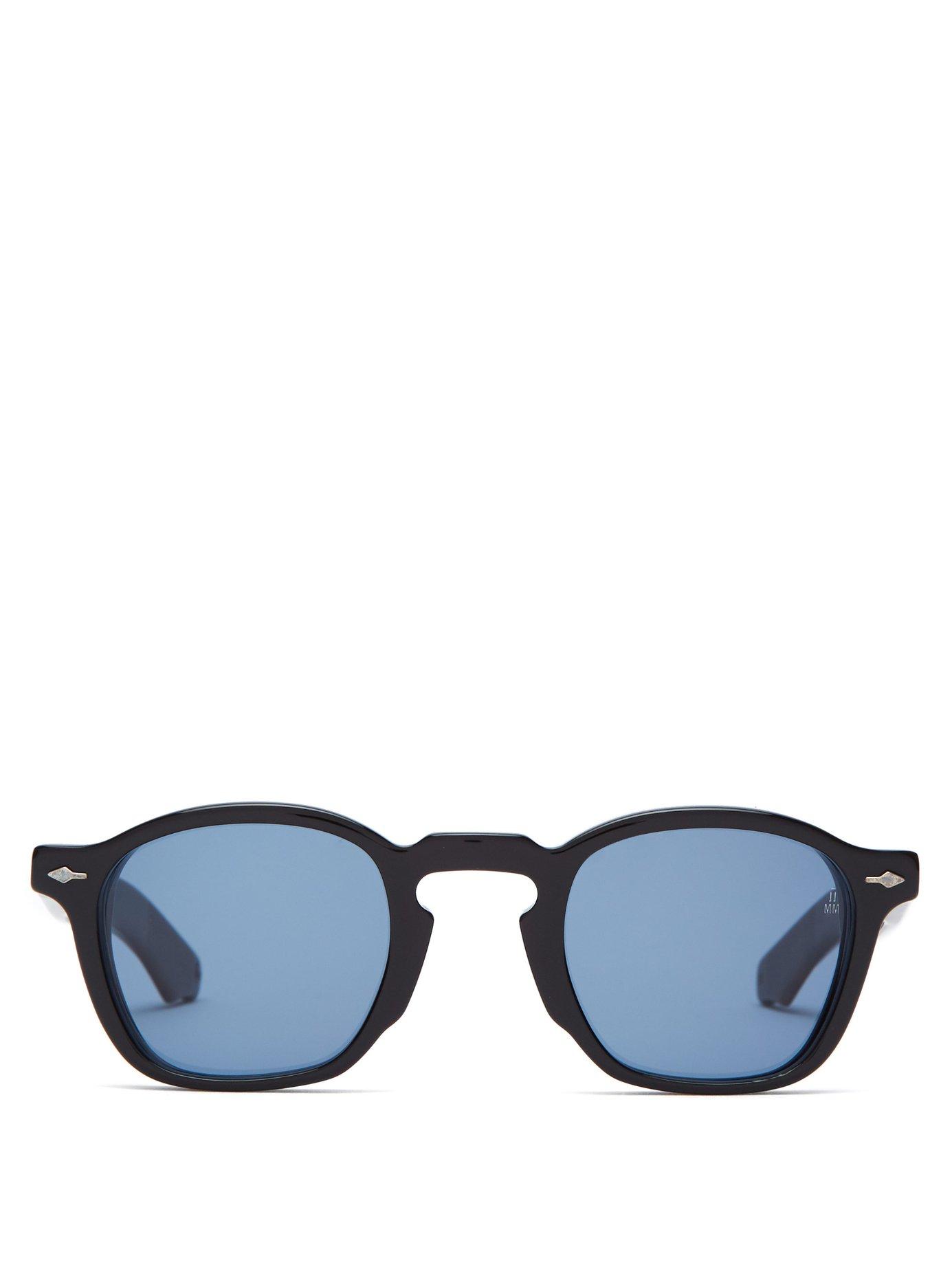 Lyst Jacques Marie Mage Zephirin Squared Frame Acetate Sunglasses in Black for Men