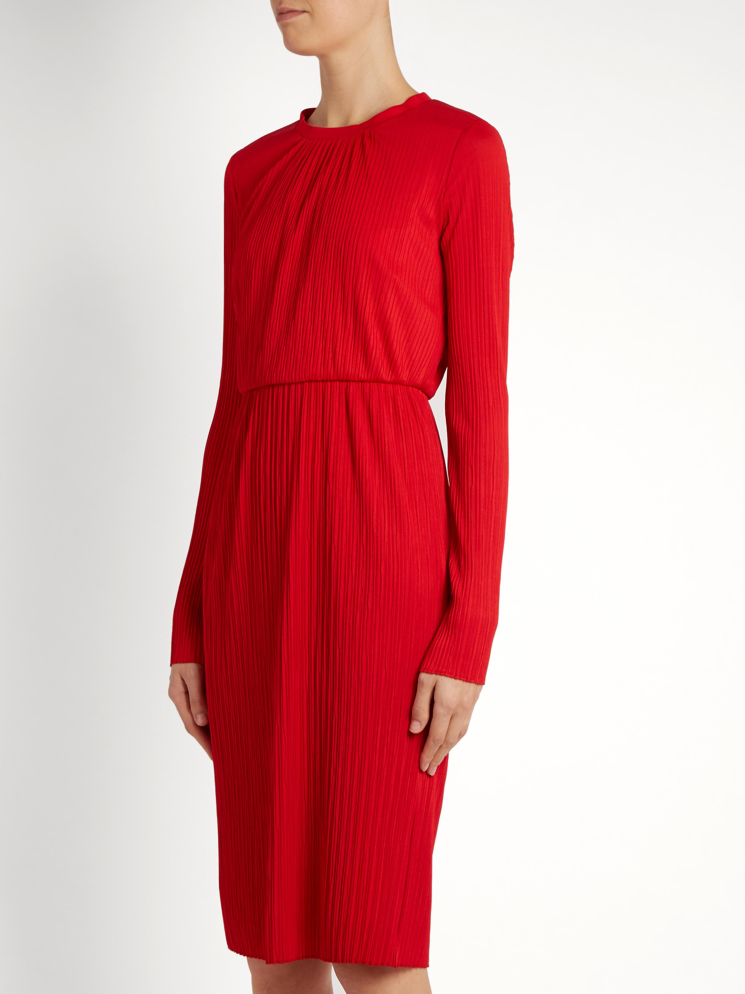 Lyst - Max Mara Xiria Dress in Red
