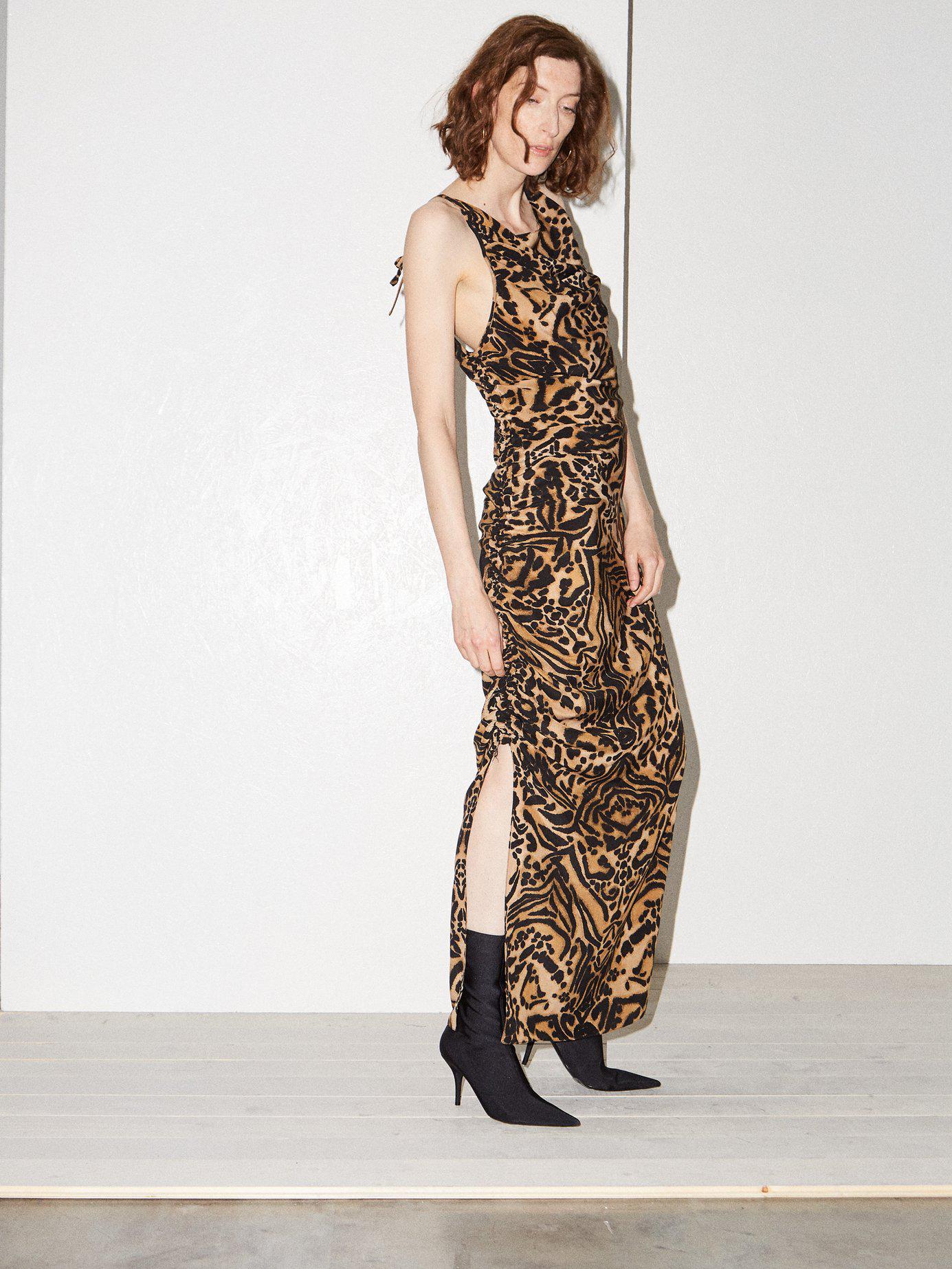 silk tiger robe