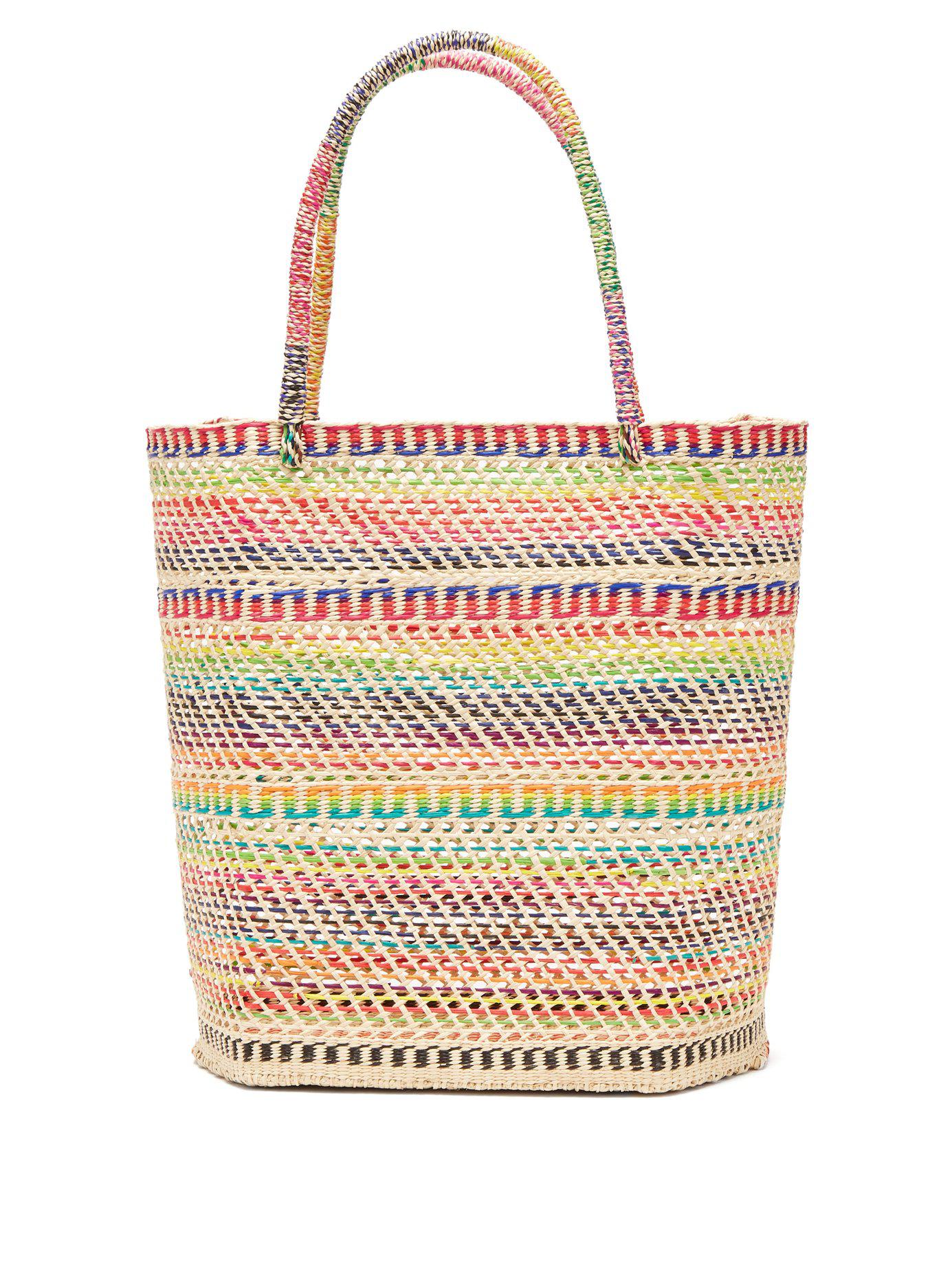 Sensi Studio Toquilla Straw Basket Tote Bag - Save 56% - Lyst