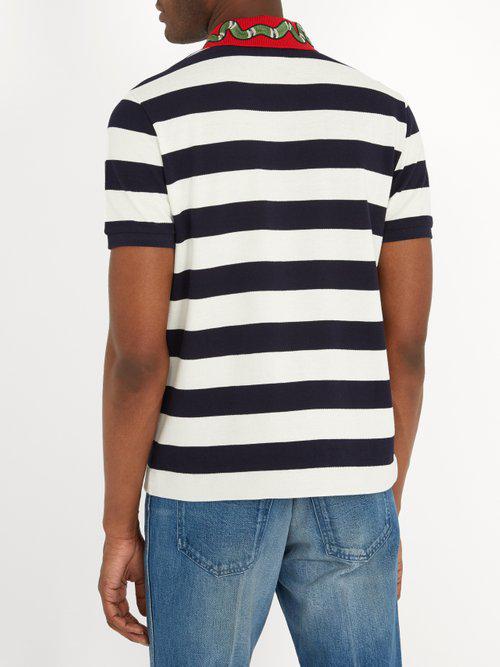 gucci polo snake shirt