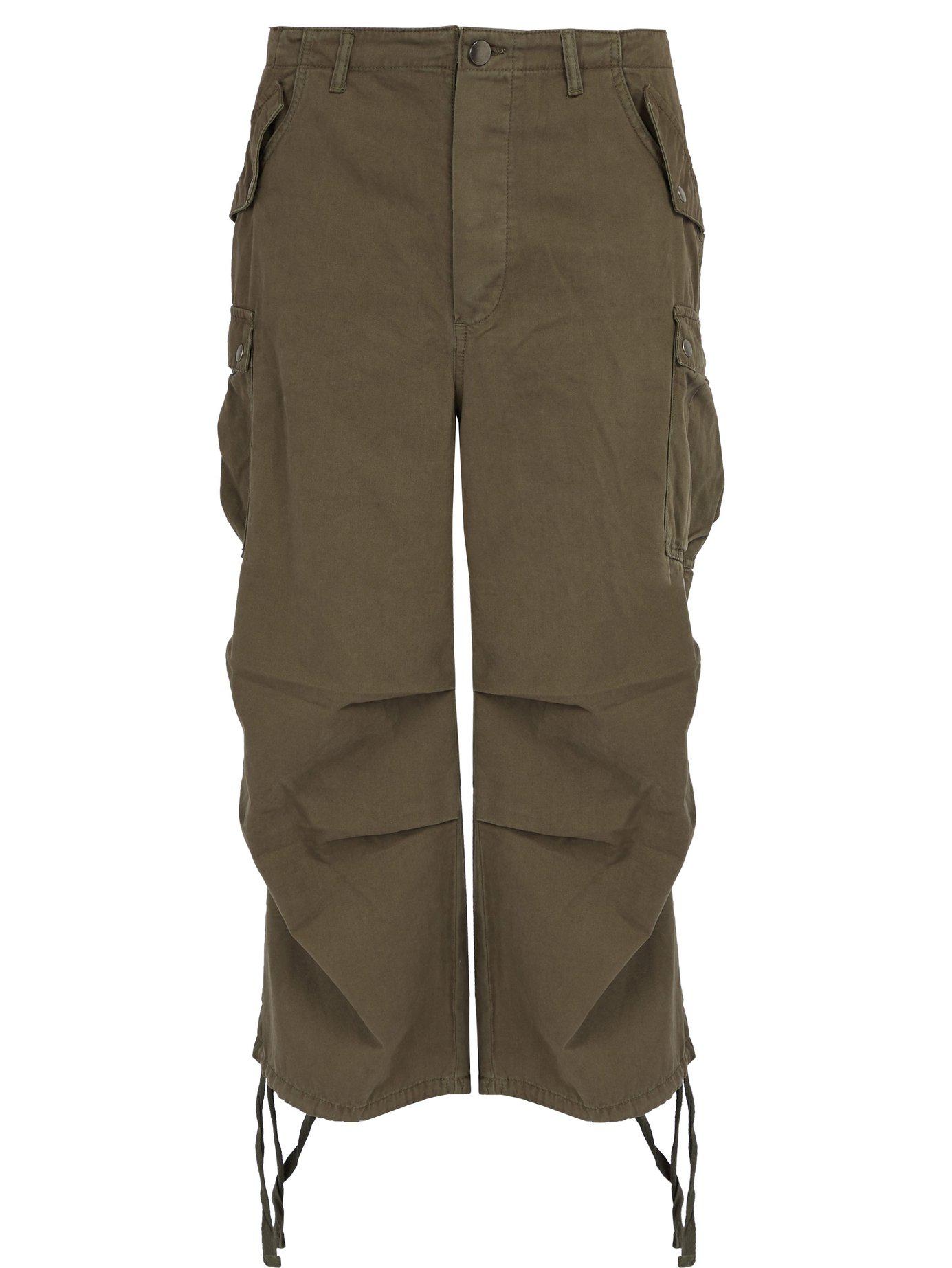 cotton cargo trousers womens