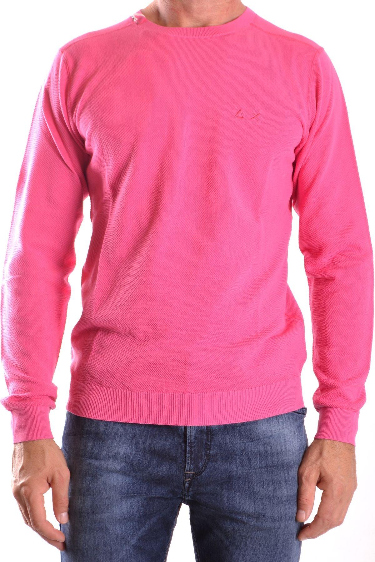 Sun 68 Pink Cotton Sweater in Pink for Men Lyst