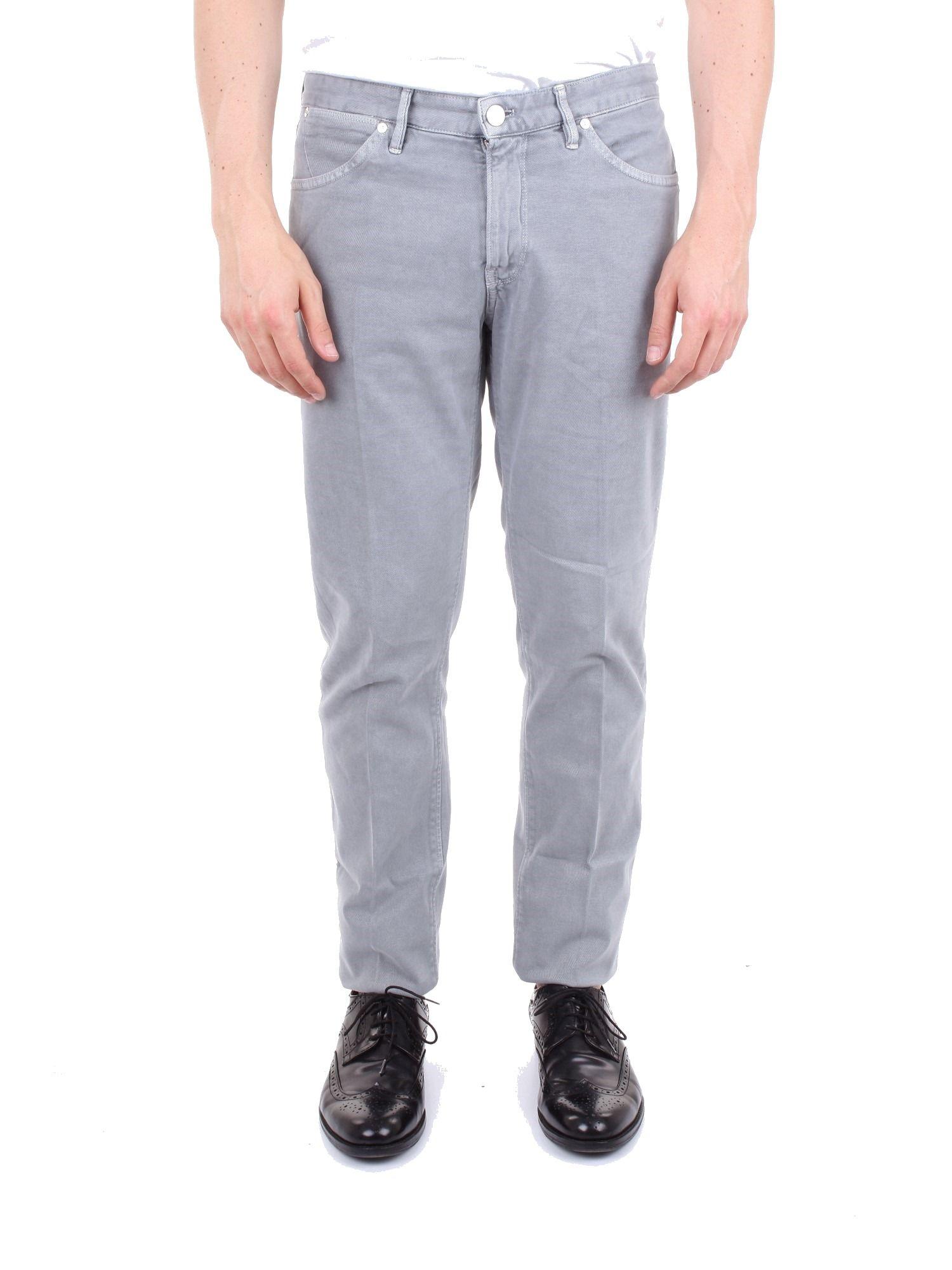 gray cotton pants