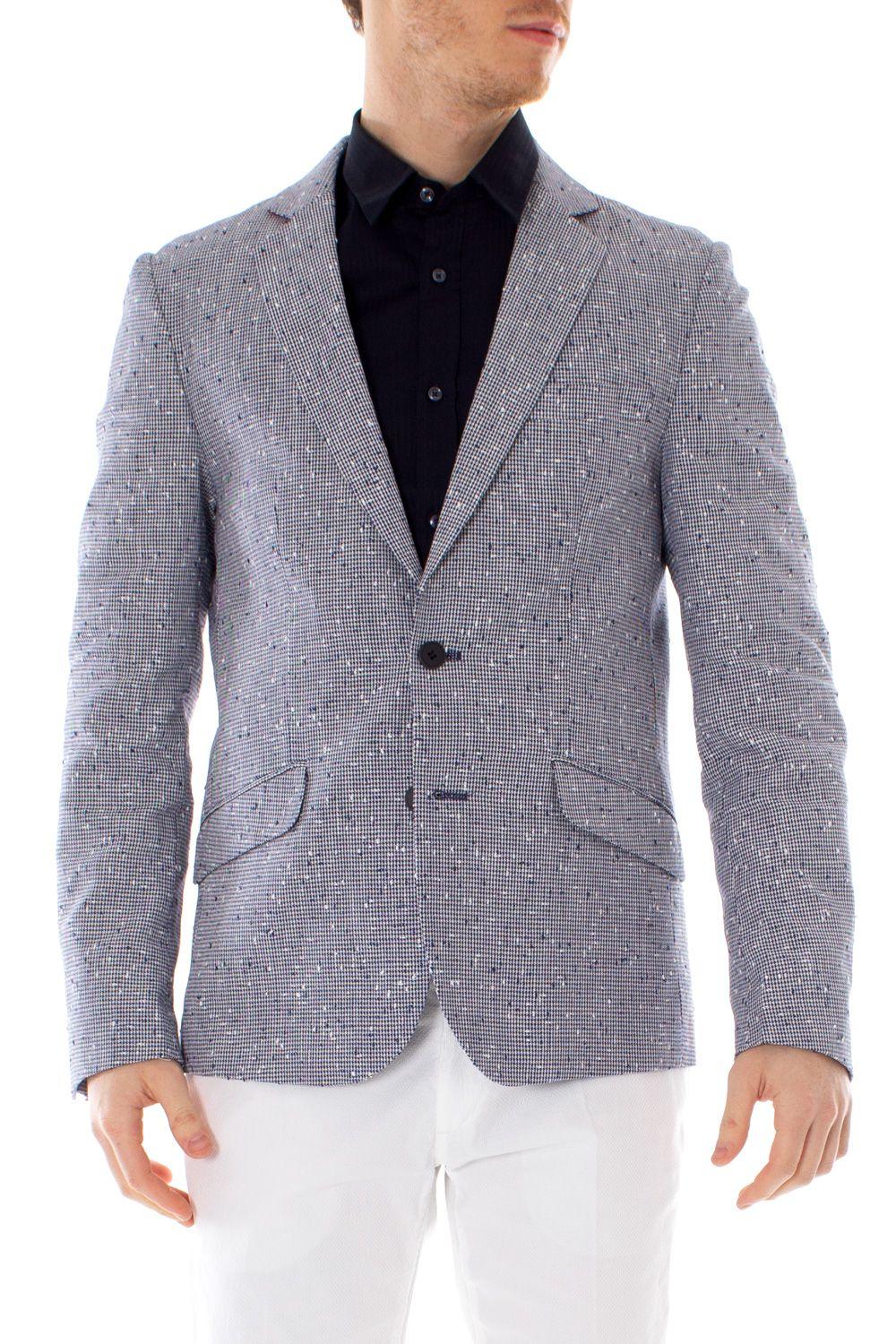Antony Morato Grey Cotton Blazer in Gray for Men Lyst
