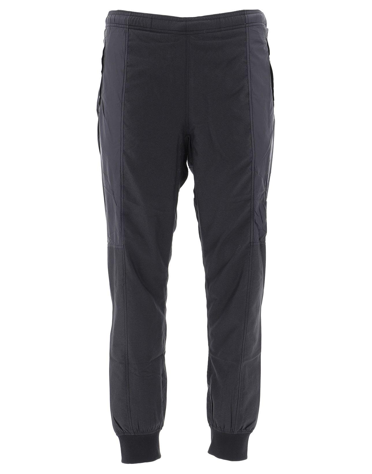 black polyester pants