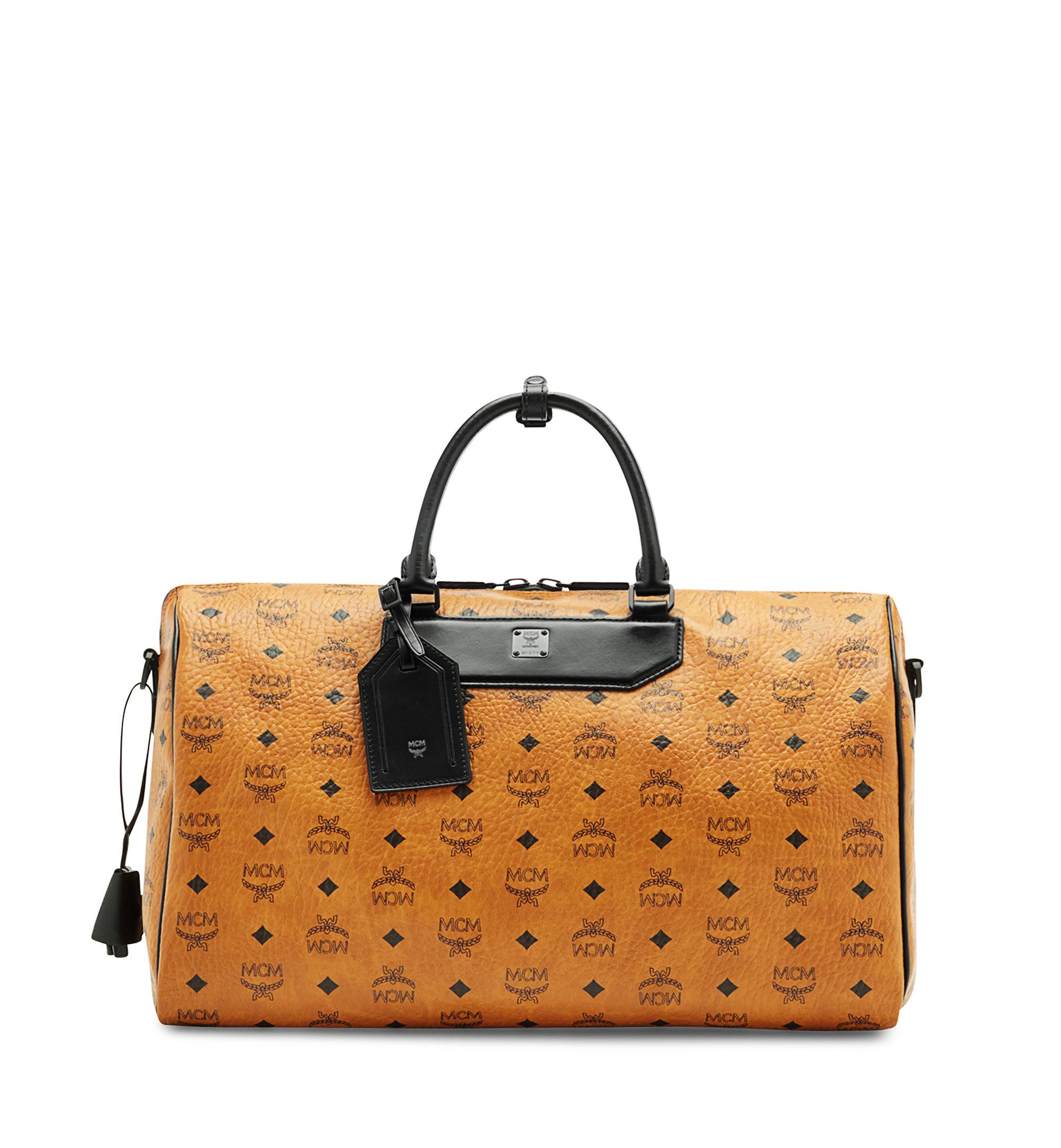 Lyst Mcm Travel Collection Weekender In Brown Gallery