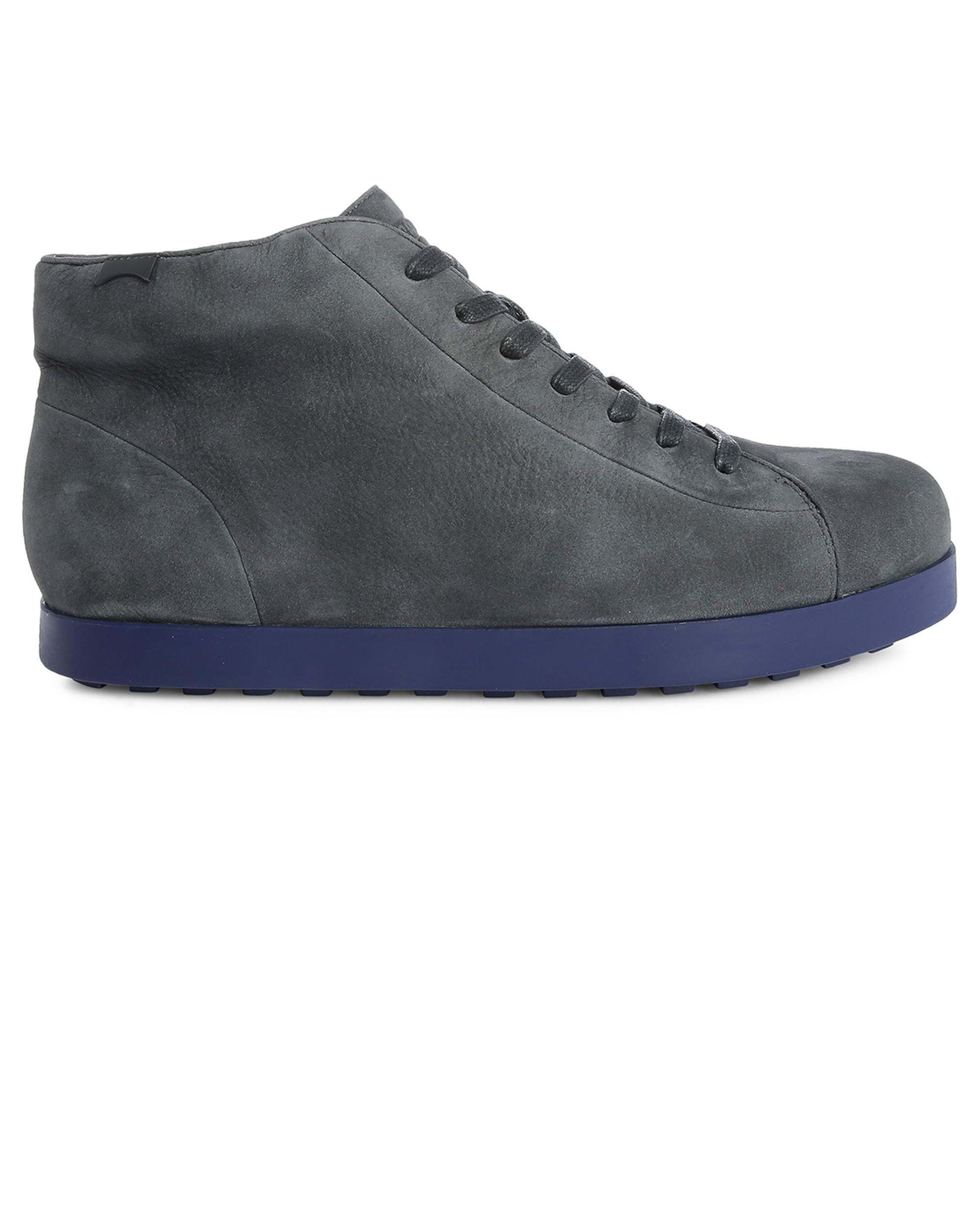 Camper Grey Beluga Nubuck Sneakers With Blue Sole in Gray for Men | Lyst