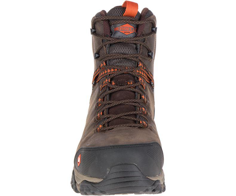 men's phaserbound mid waterproof comp toe work boot wide width