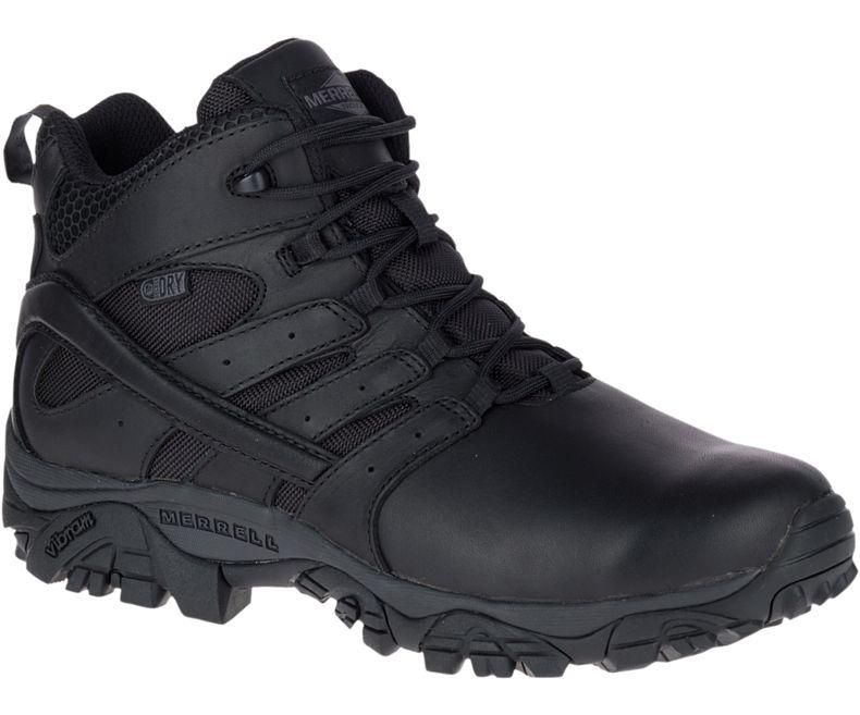 Lyst - Merrell Moab 2 Mid Tactical Response Waterproof Boot Wide in ...