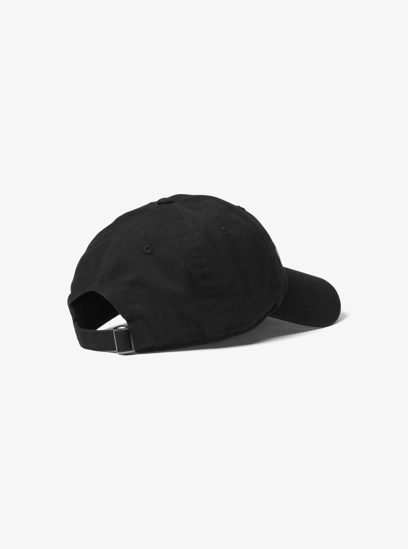 Lyst - Michael Kors Logo Cotton Cap in Black for Men