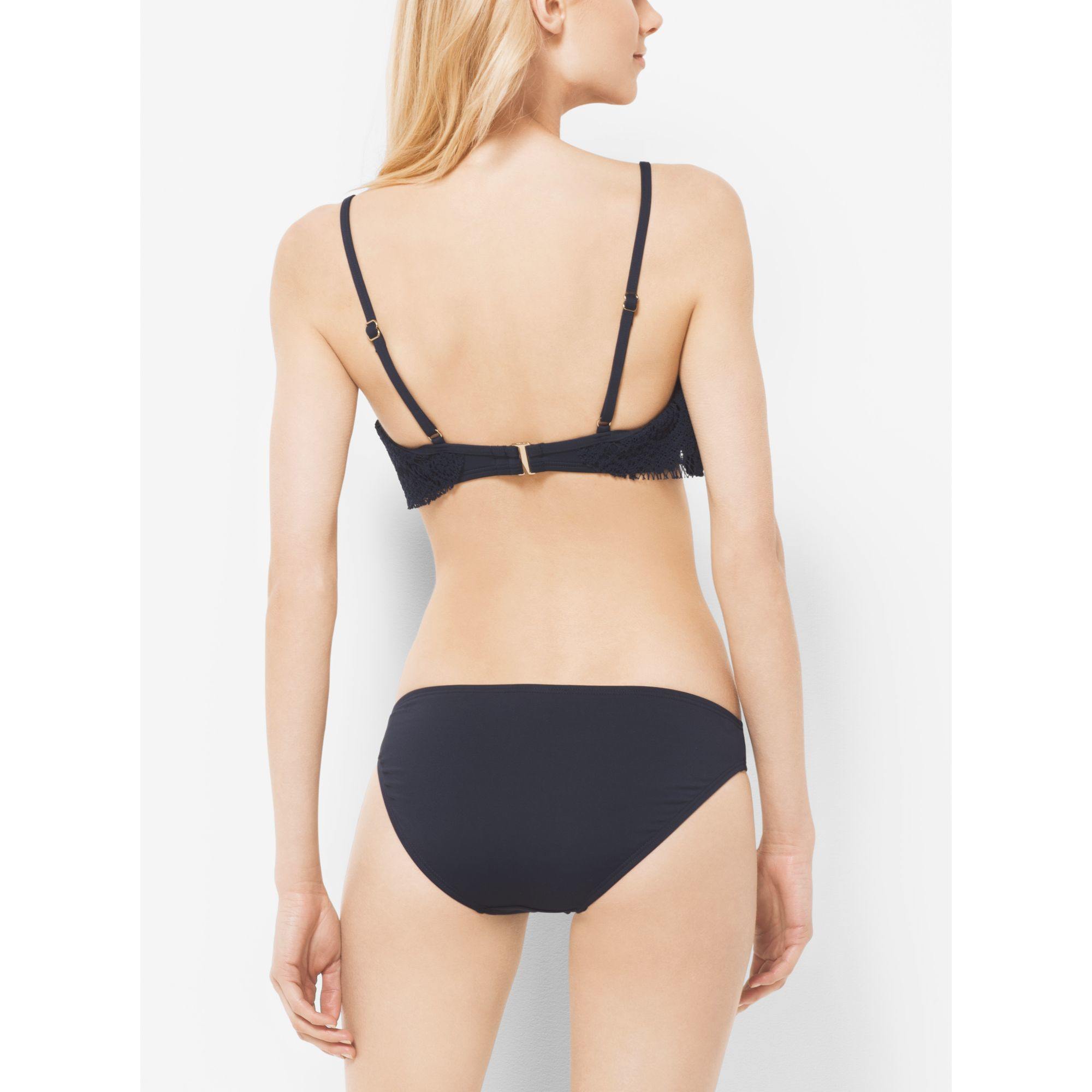Amateur wife iphone Michael kors black bikini top
