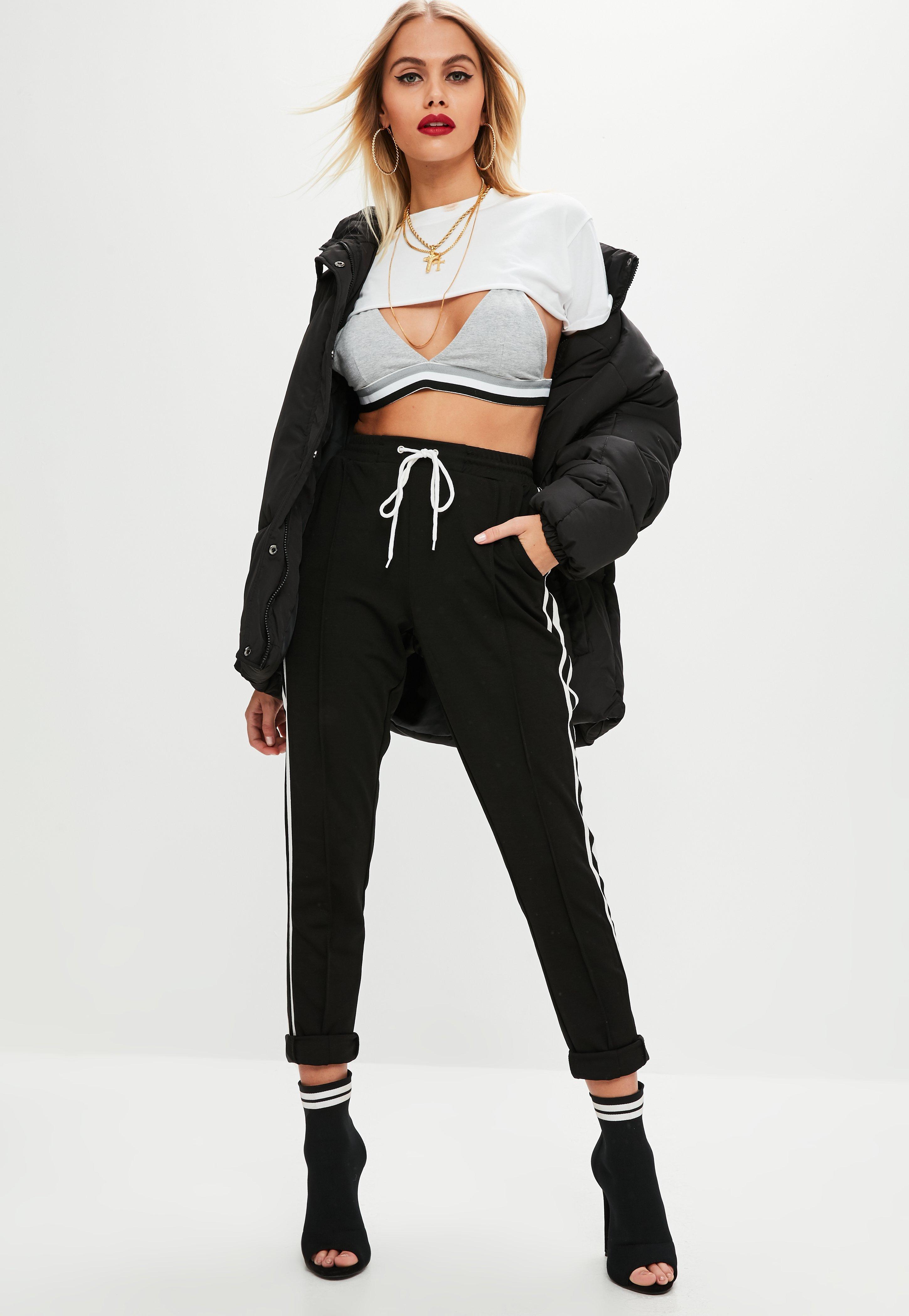 Missguided Synthetic Back Ultimate Oversized Puffer Jacket In Black Lyst