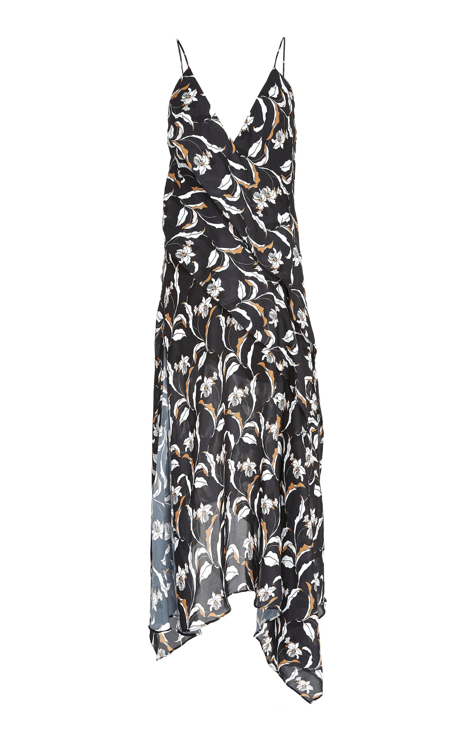Acler Aston Sleeveless Midi Dress in Black - Lyst