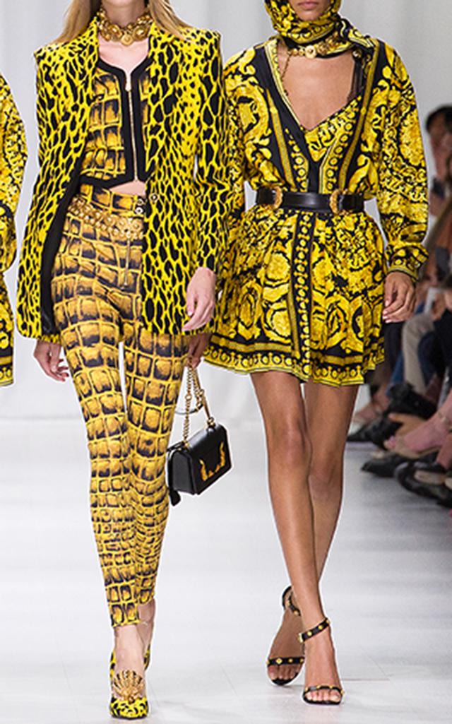 versace short skirt