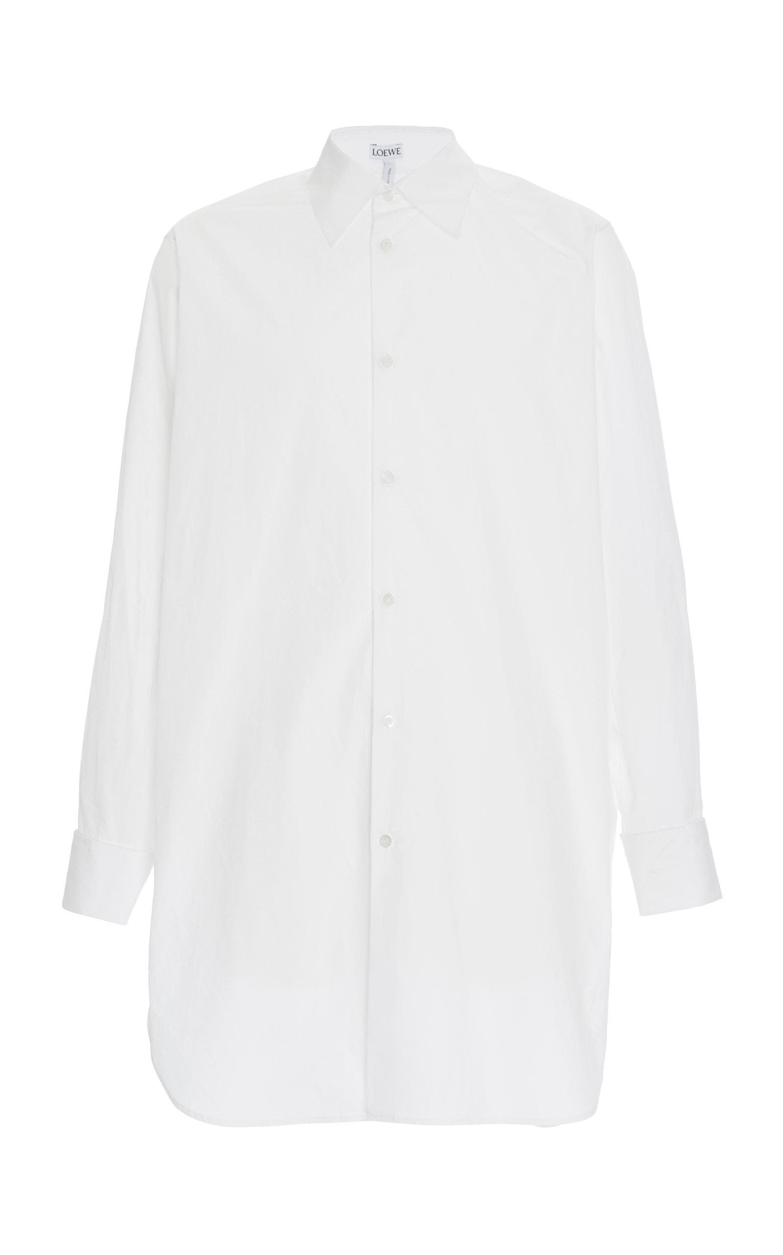 women's white long shirt