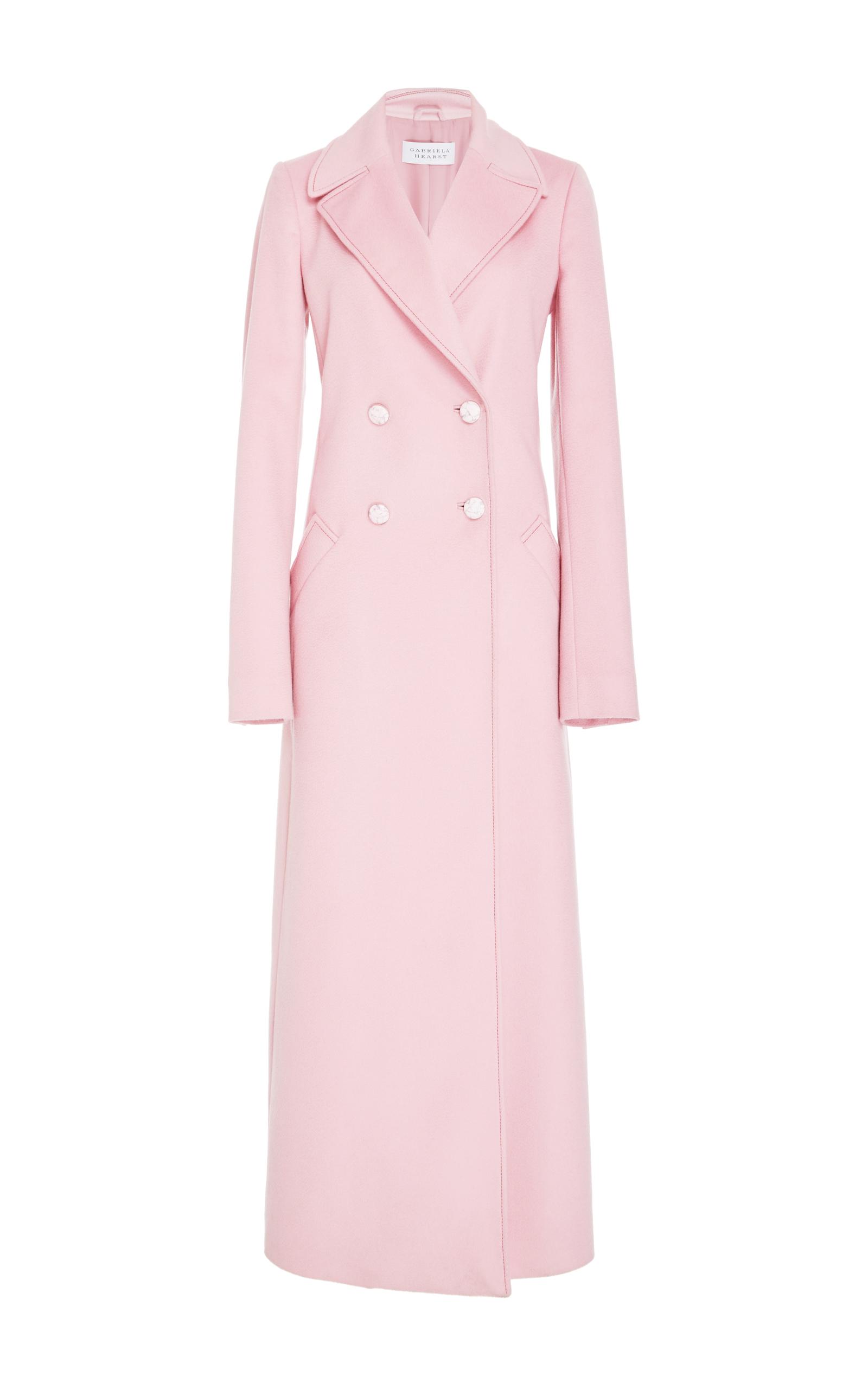 Lyst - Gabriela Hearst Isabella Cashmere Coat in Pink