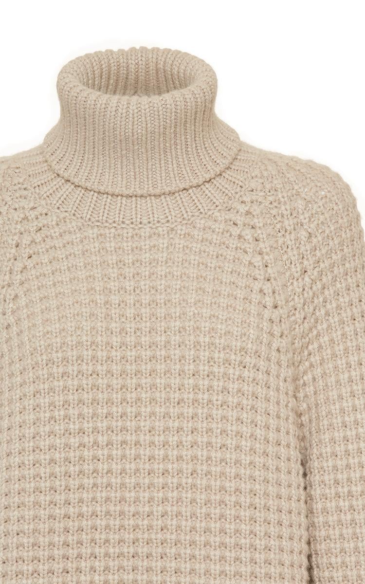 Lyst - Fabiana filippi Turtleneck Sweater Dress in White