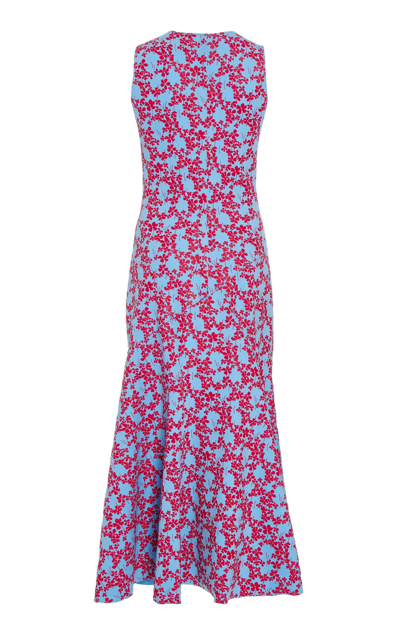 Carolina herrera Tulip Sleeveless Dress | Lyst