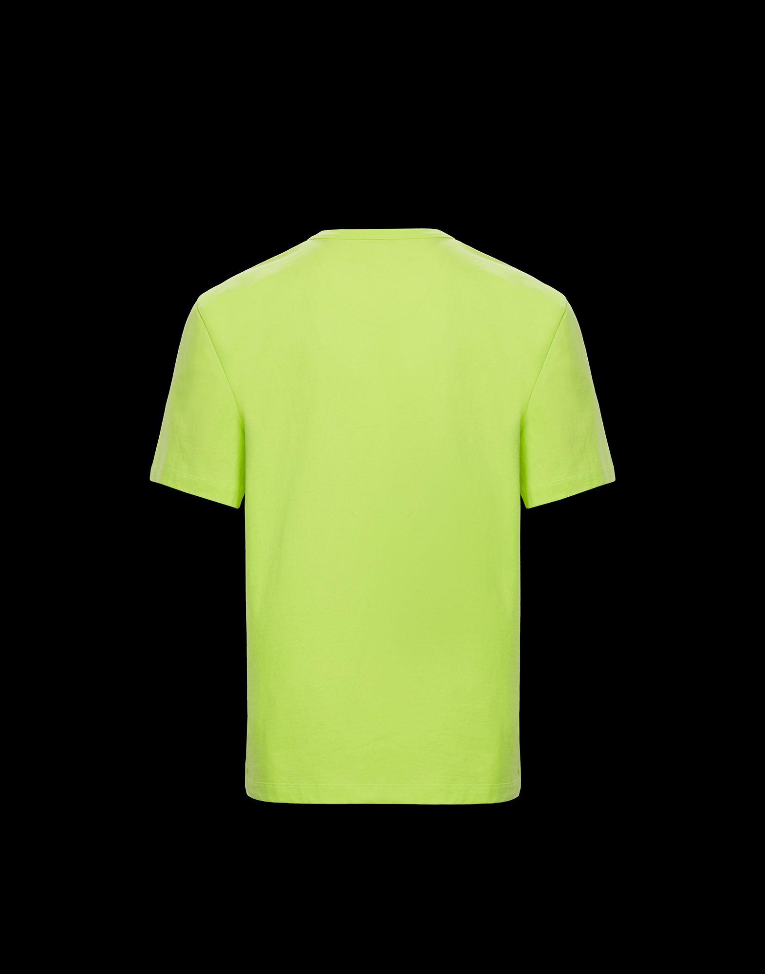 Moncler T-shirt in Green for Men - Lyst