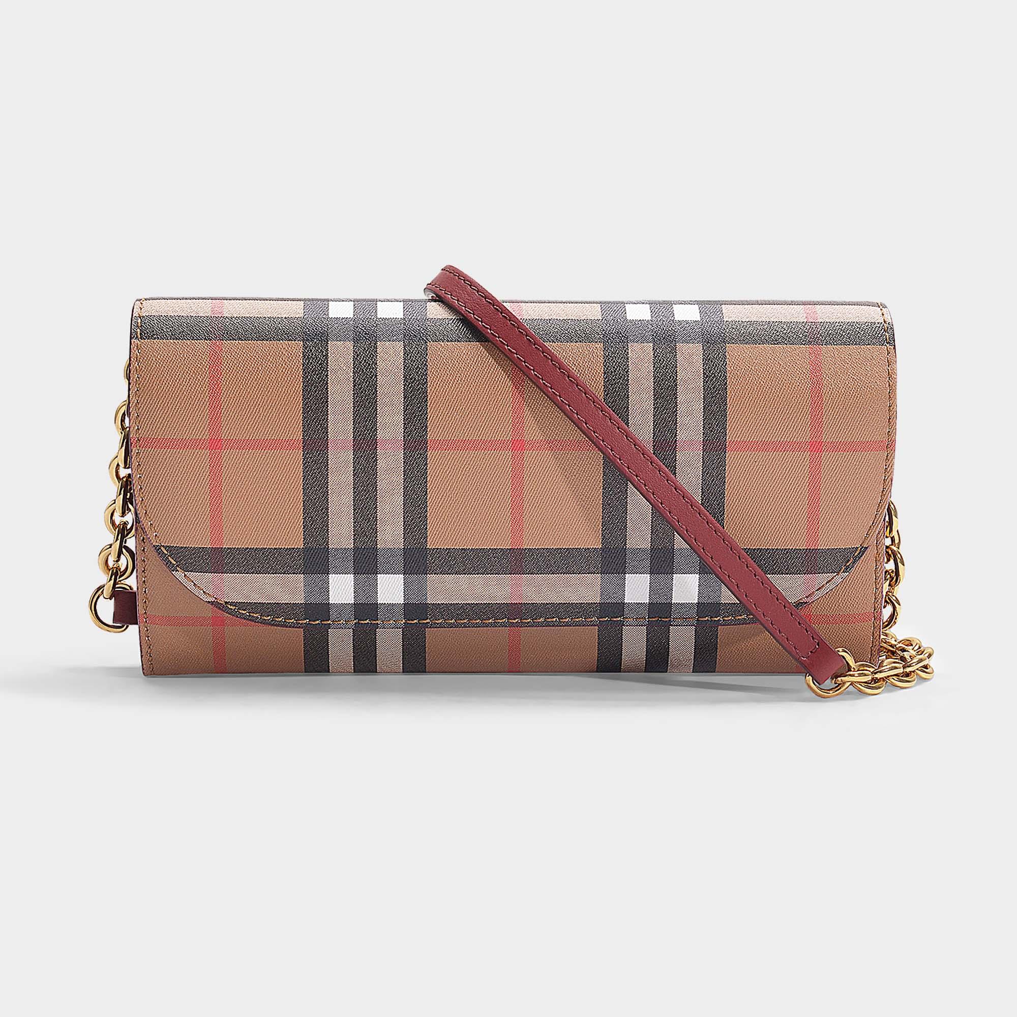 burberry wallet on chain bolsa