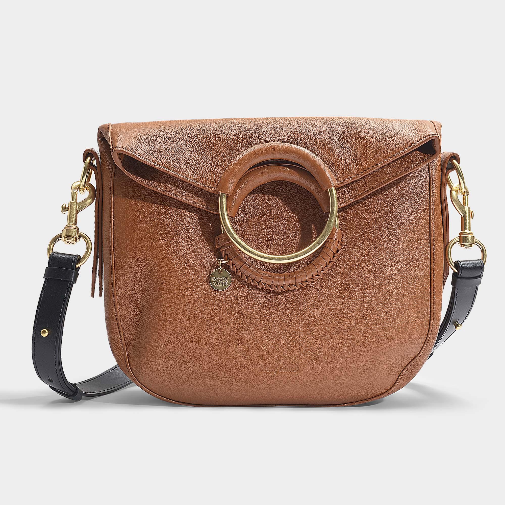 Lyst - See By Chloé Monroe Medium Day Bag In Caramello Grained Cow ...