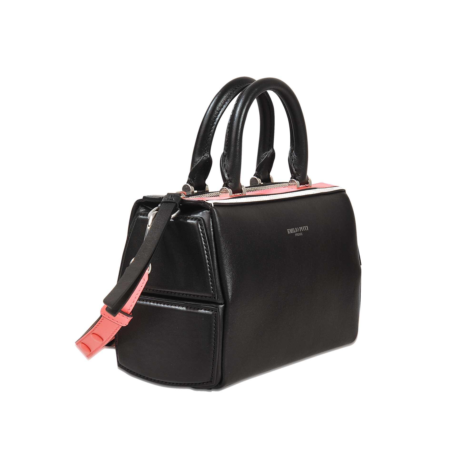 Lyst Emilio Pucci Episode Boston Mini Handbag In Black Gallery
