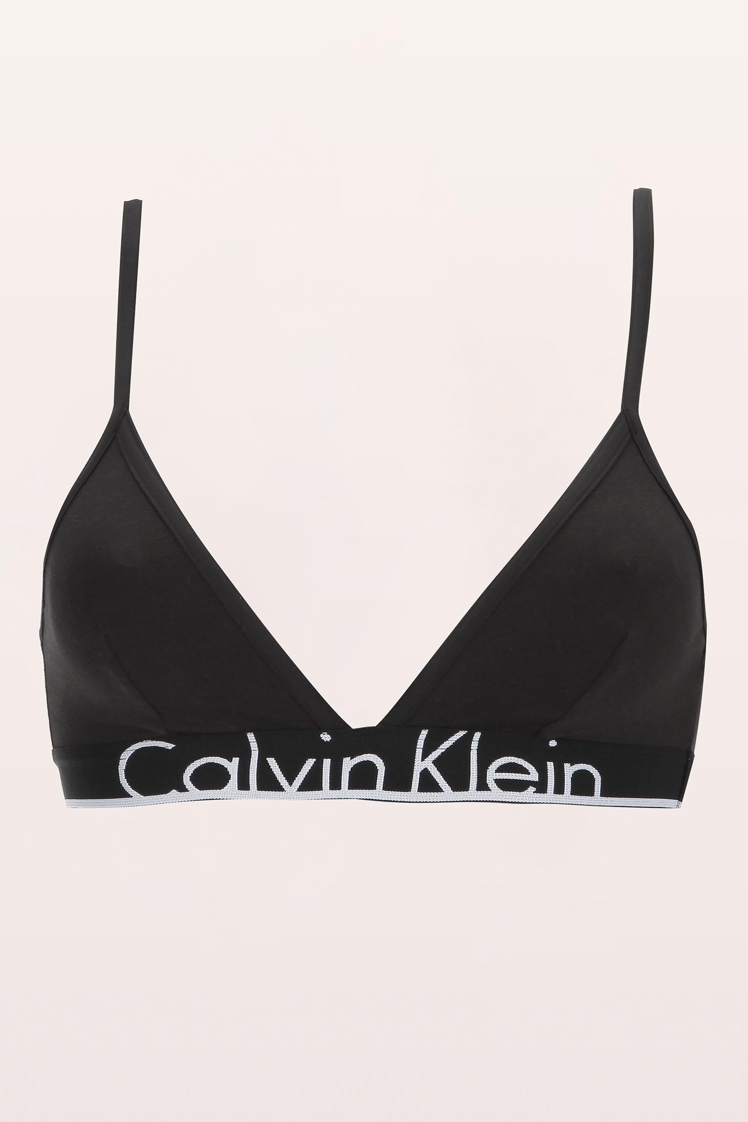 Lyst - Calvin Klein Bras in Black