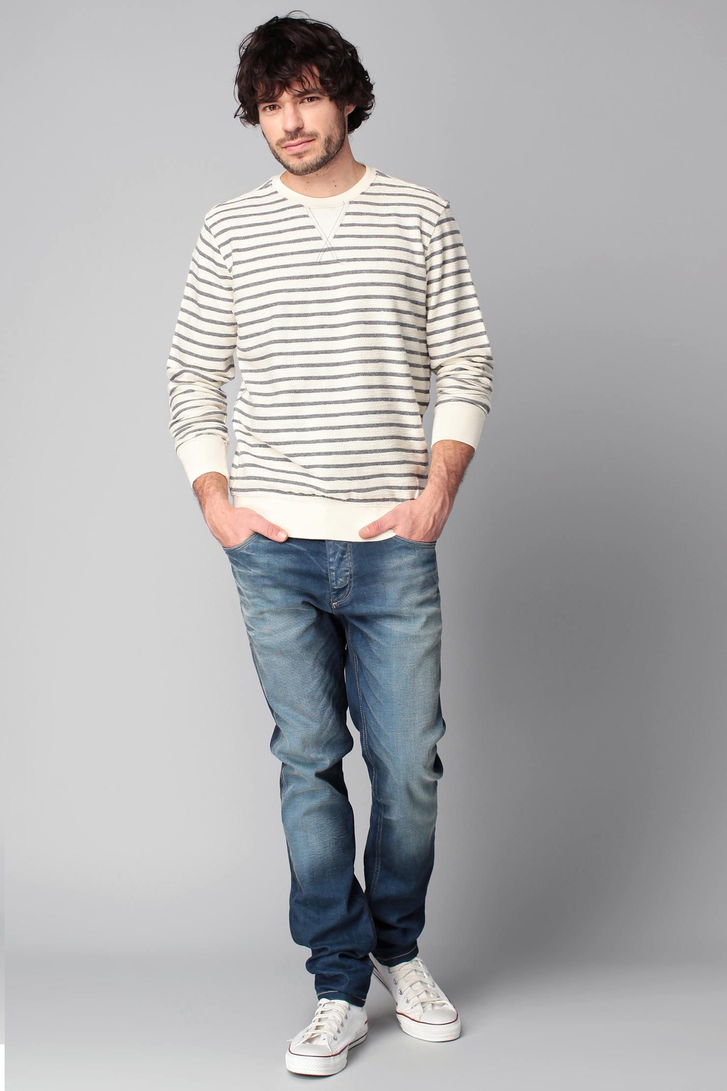 Lyst - Pepe Jeans Sweatshirt in White for Men