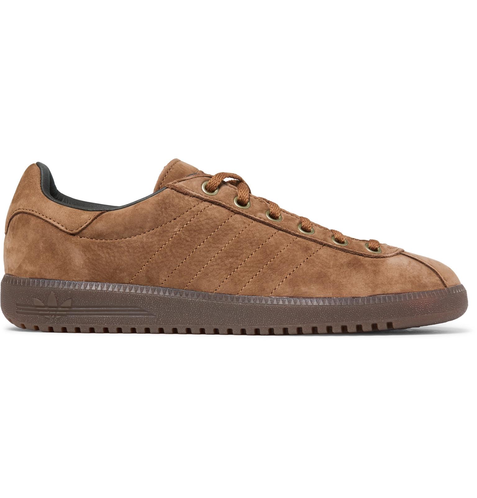 adidas Originals Super Tobacco Spzl Nubuck Sneakers in Brown for Men - Lyst