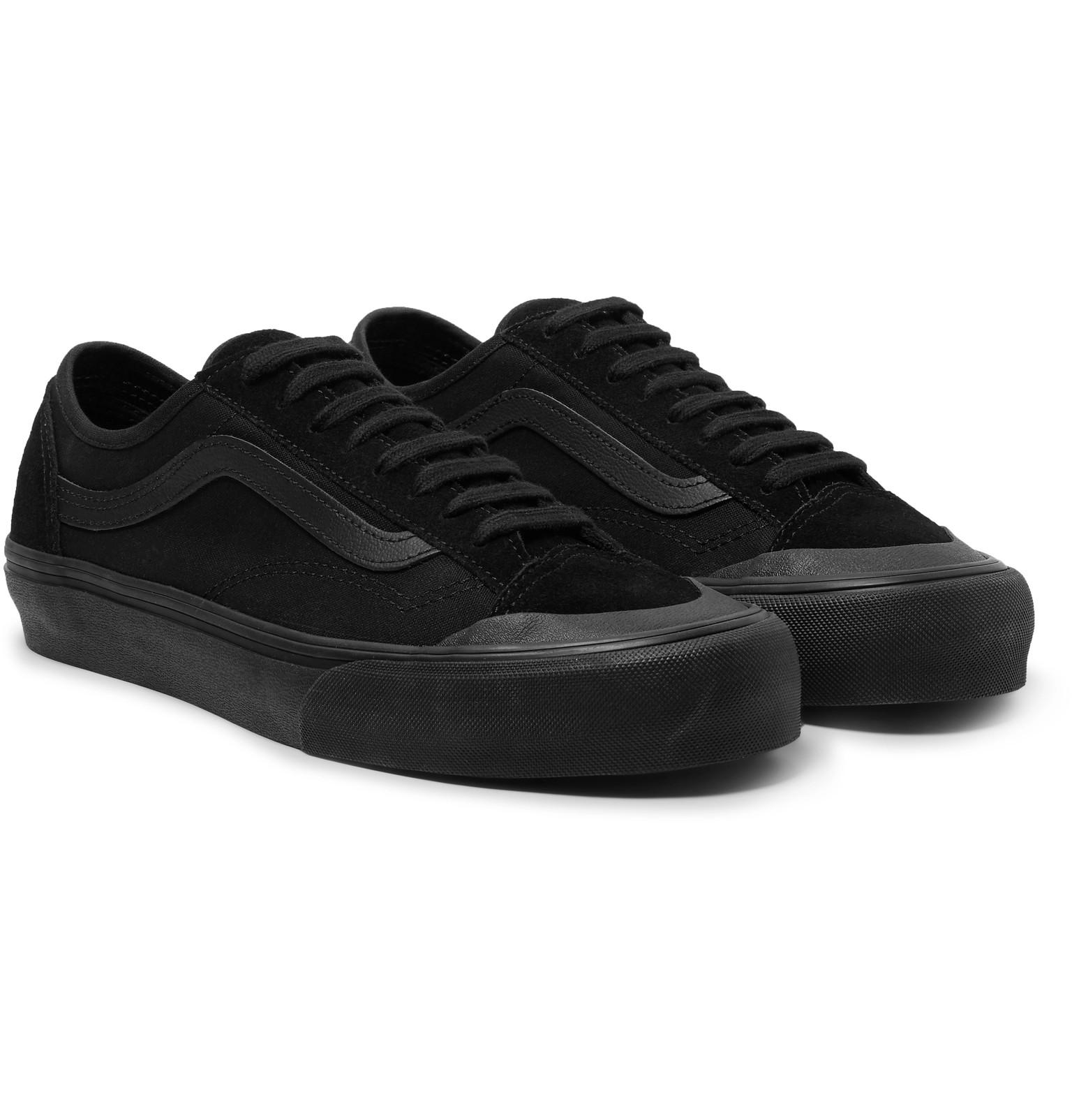 Vans Style 36 Decon Sf Leather-trimmed Canvas And Suede Sneakers in ...