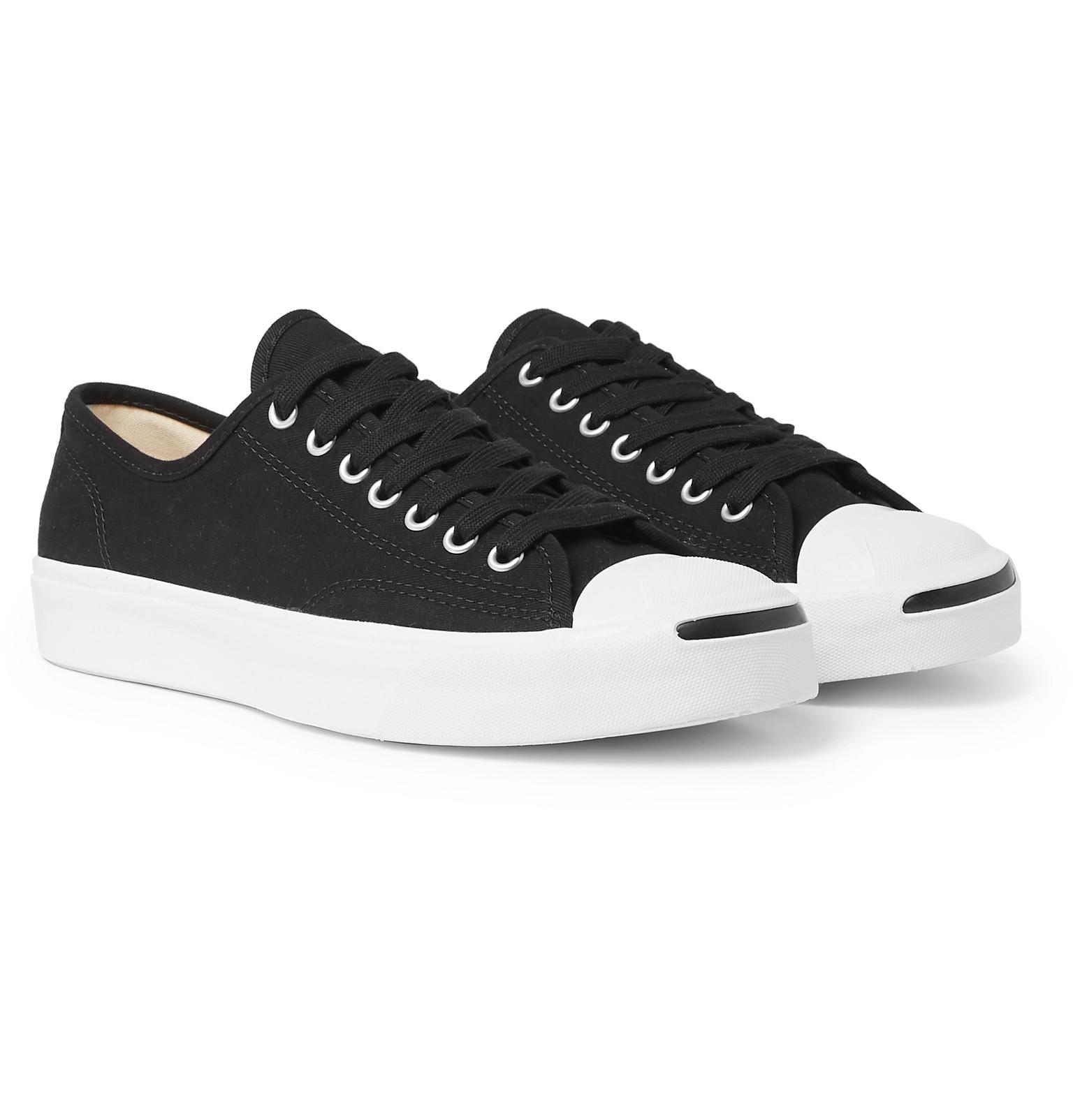 Converse Jack Purcell Ox Canvas Sneakers in Black for Men - Lyst