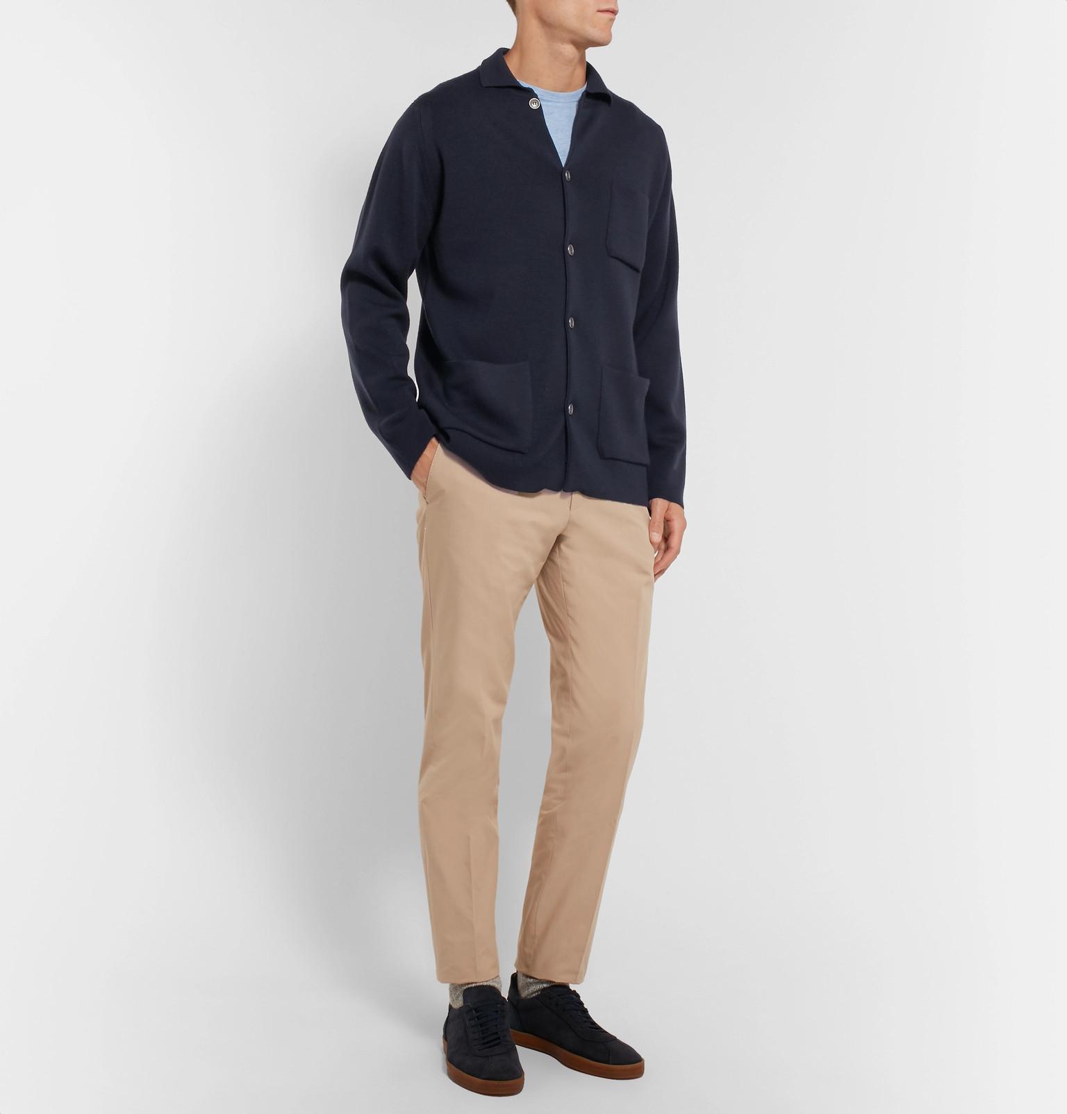 Fullscreen Blue Merino View Copper Jacket Wool Lyst John Men Smedley For TZUnv5xxgq
