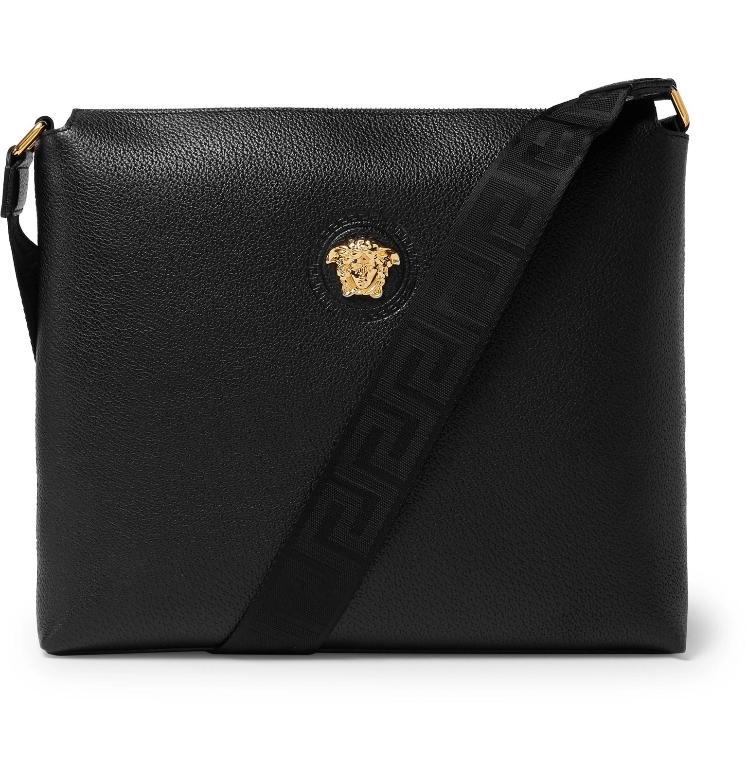 versace messenger bag mens