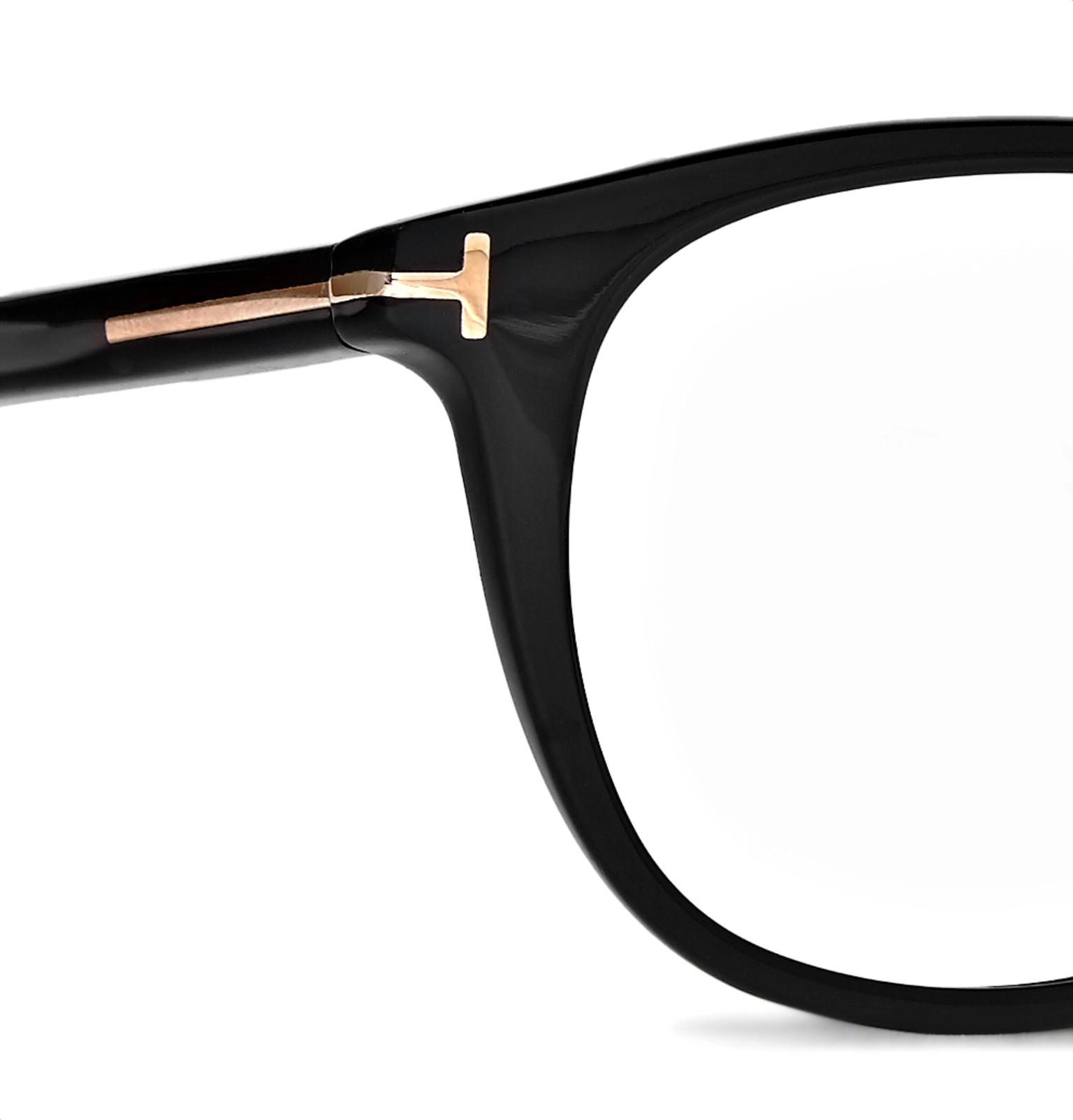 Lyst Tom Ford Roundframe Acetate Optical Glasses in Black for Men