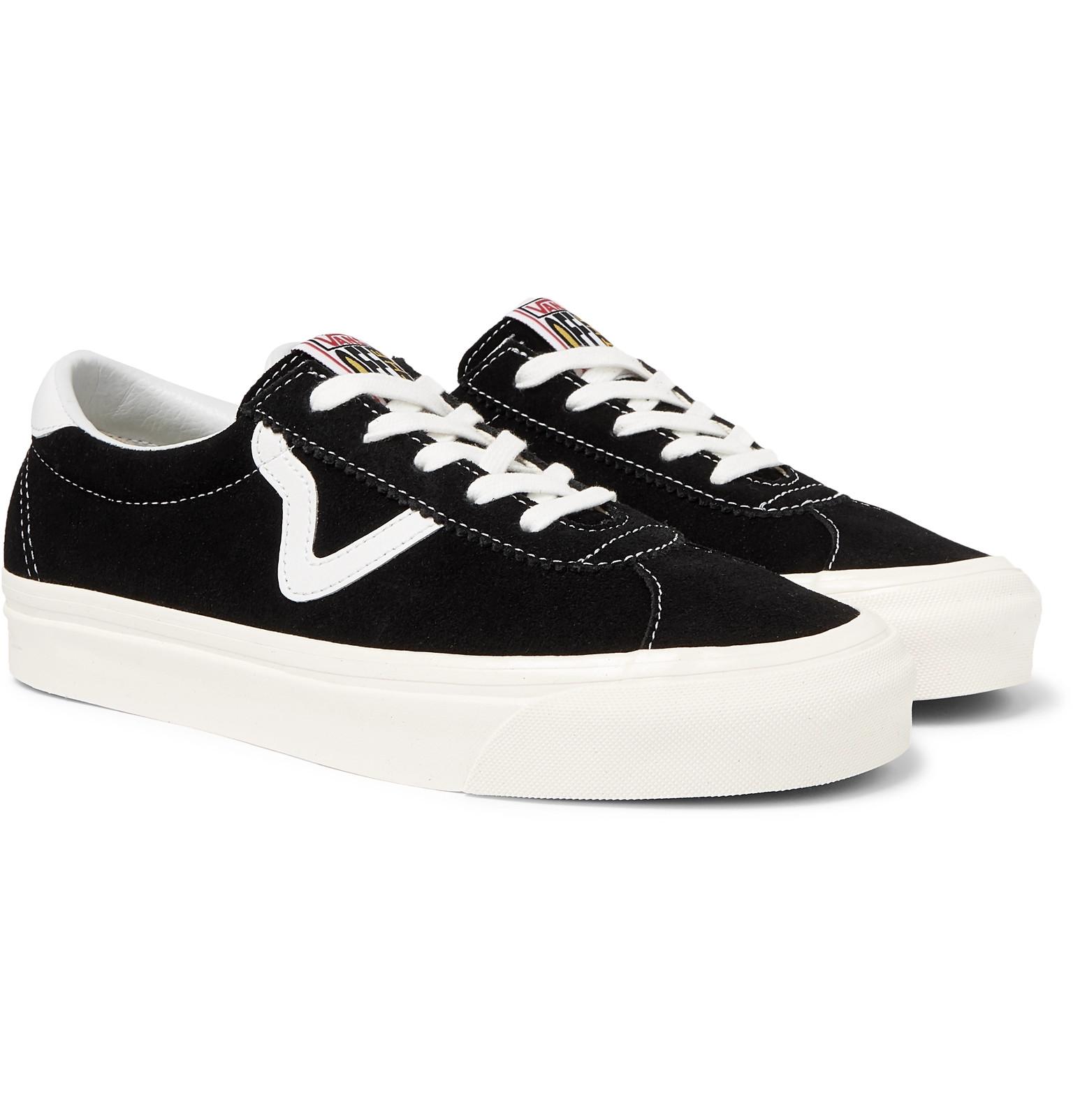 Vans Anaheim Factory Ua Style 73 Dx Leather-trimmed Suede Sneakers in ...