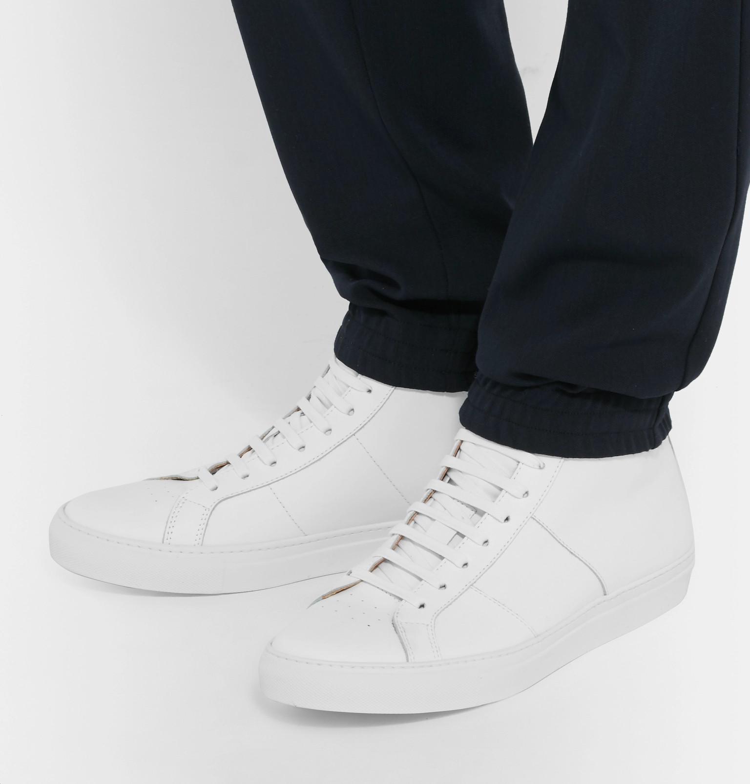 GREATS The Royale Leather High-top Sneakers in White for Men - Lyst