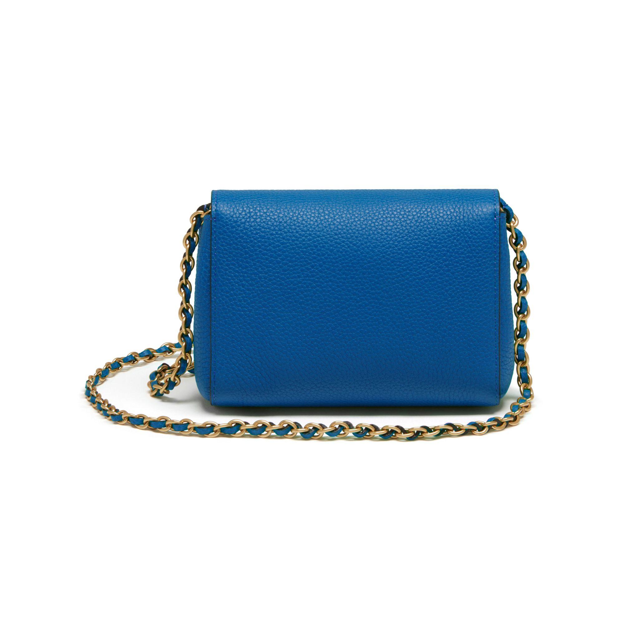 Lyst Mulberry Mini Lily in Blue