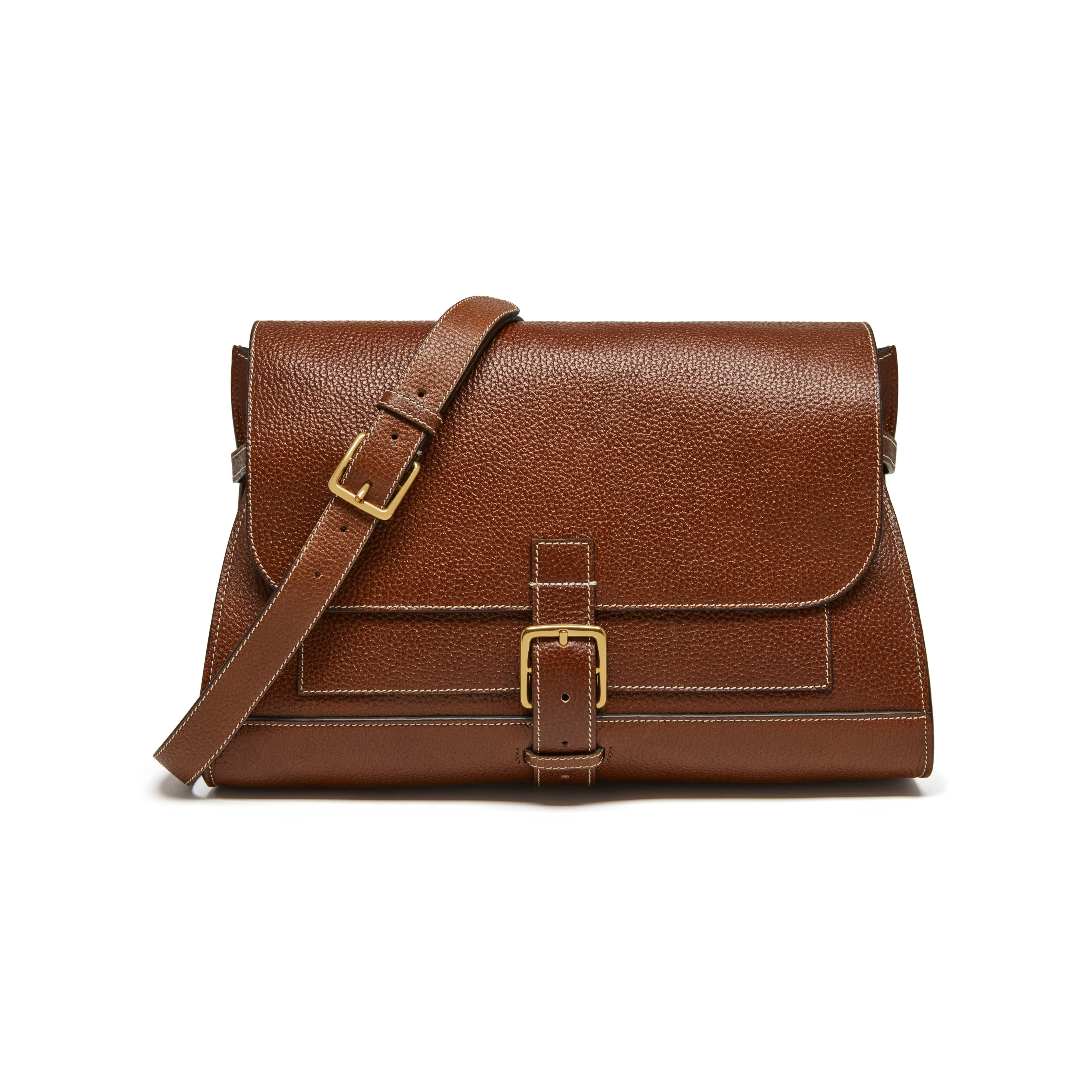 mulberry brown satchel