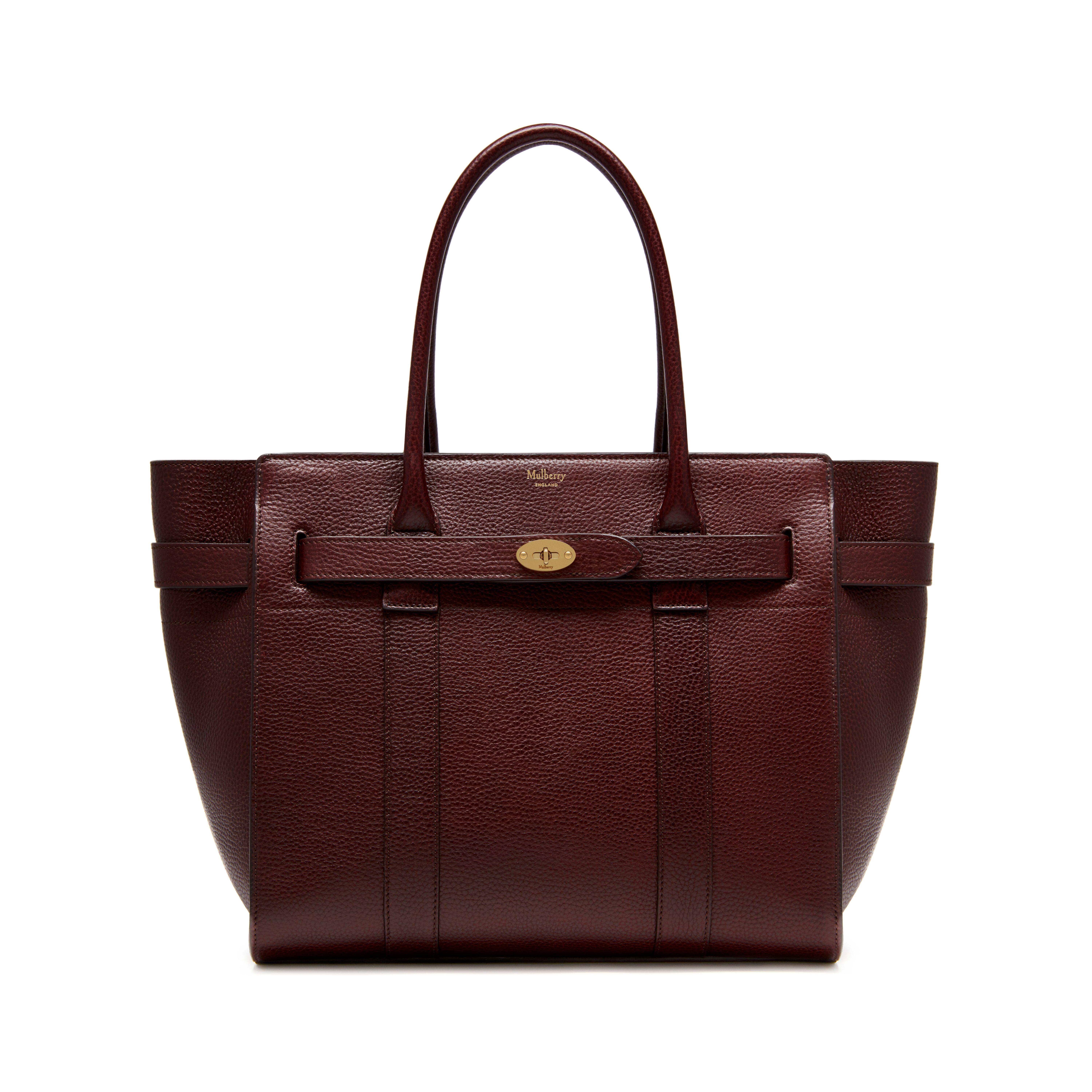 mulberry zipped bag