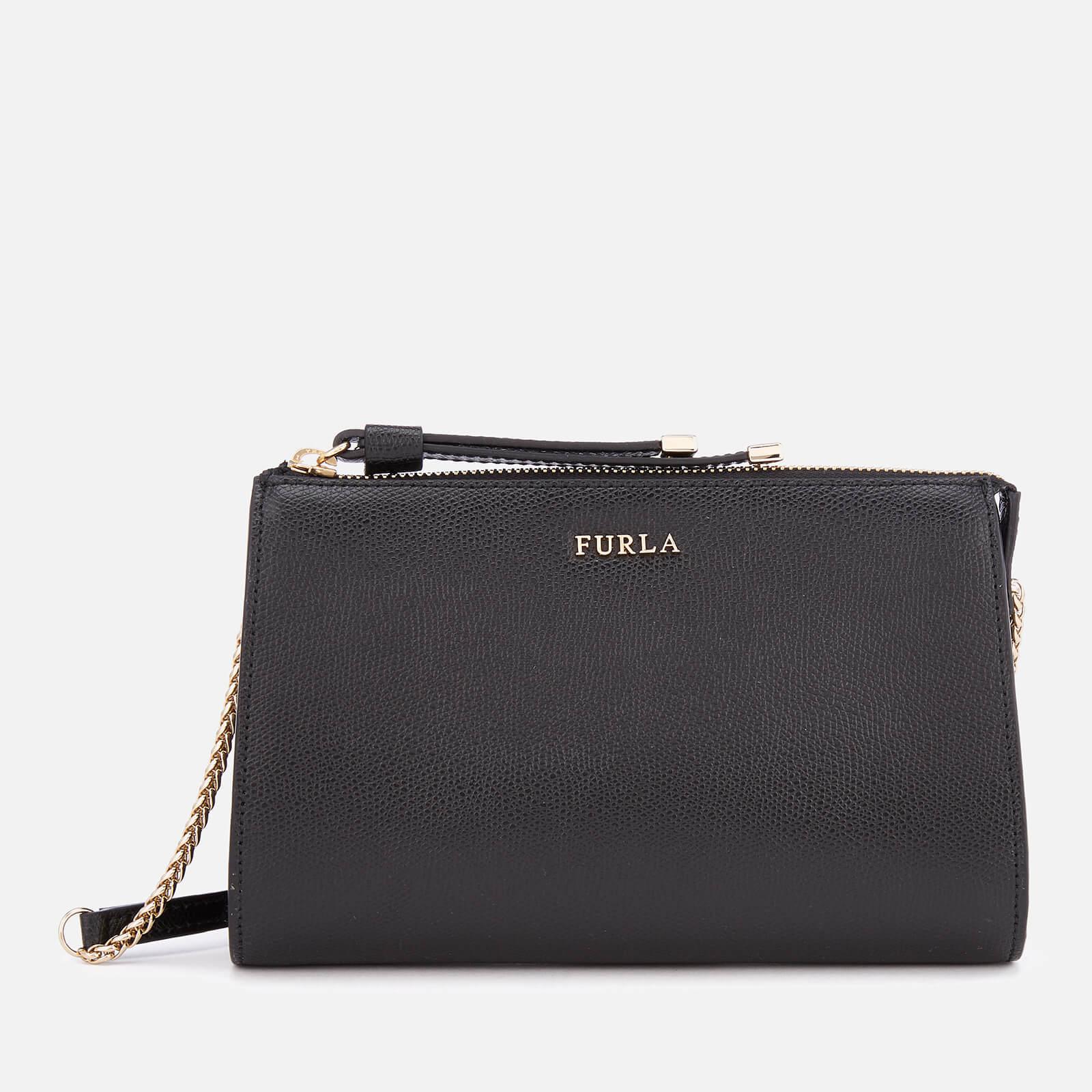Furla Luna Xl Cross Body Bag Pouch in Black Lyst