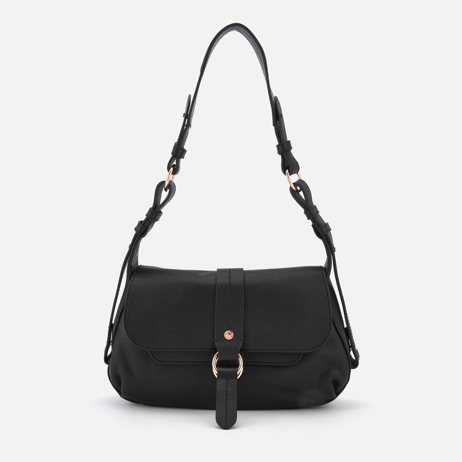 Lyst Radley Trinity Square Medium Flapover Shoulder Bag In Black Radley Women S Black Trinity Square Medium Flapover Shoulder Bag