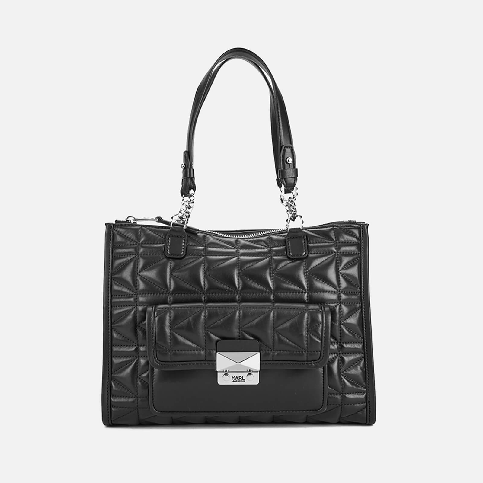 Lyst - Karl Lagerfeld K/kuilted Tote Bag in Black