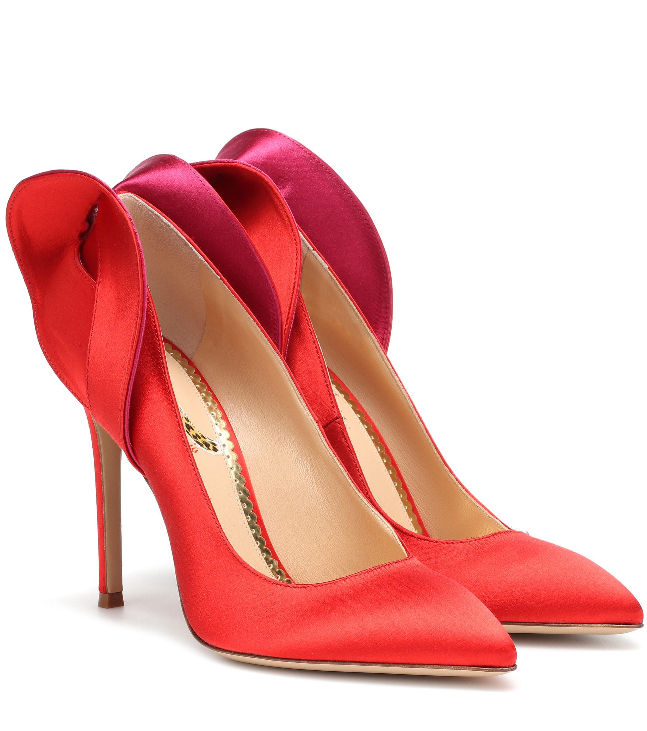 charlotte olympia red heels