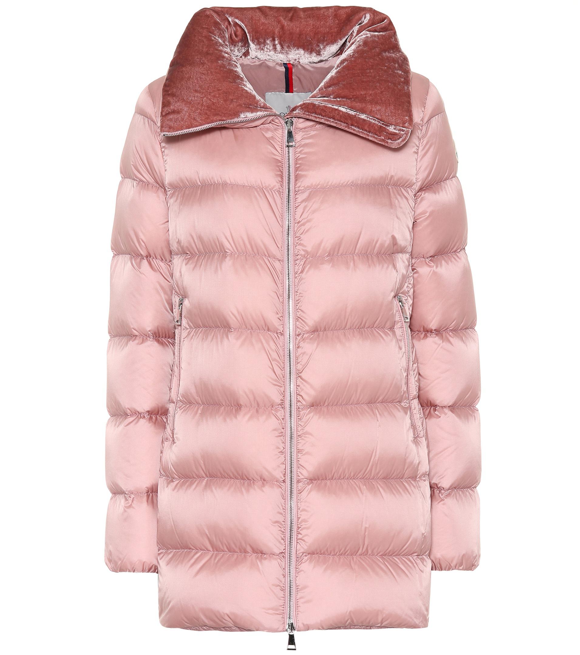Lyst - Moncler Torcol Down Puffer Jacket in Pink